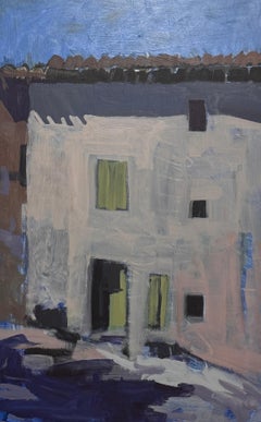 French Beauty, Contemporary Painting of France 15x24 in.