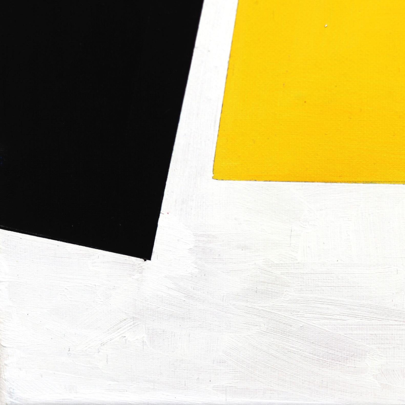 Modular 2 - Black Abstract Painting by Jodi Fuchs