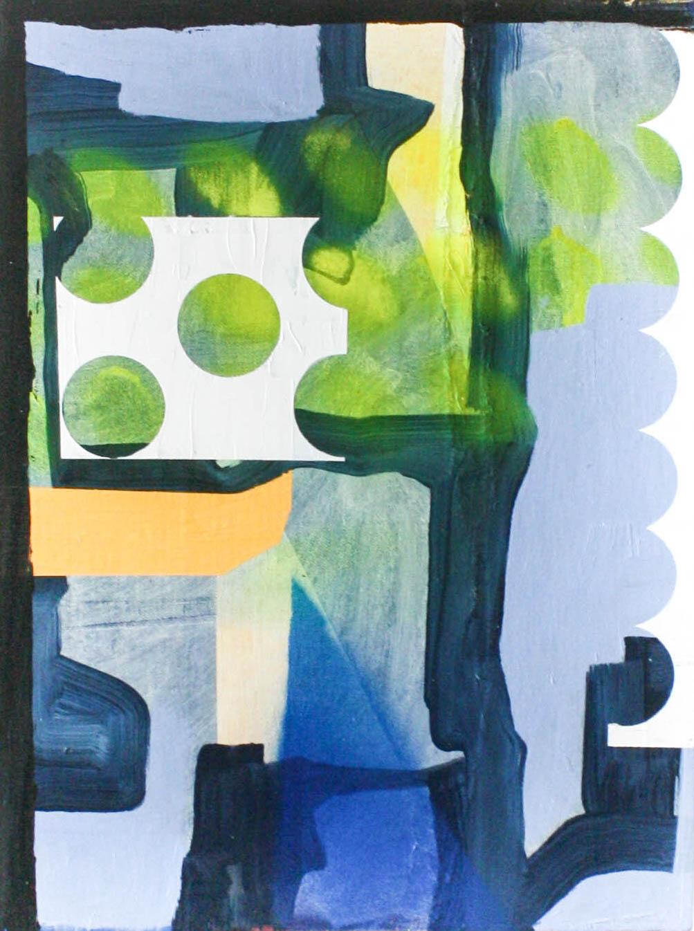 Jodi Hays Abstract Painting - Fringe