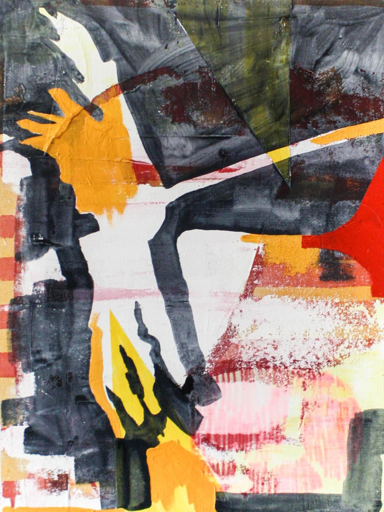 Jodi Hays Abstract Painting - Transplant