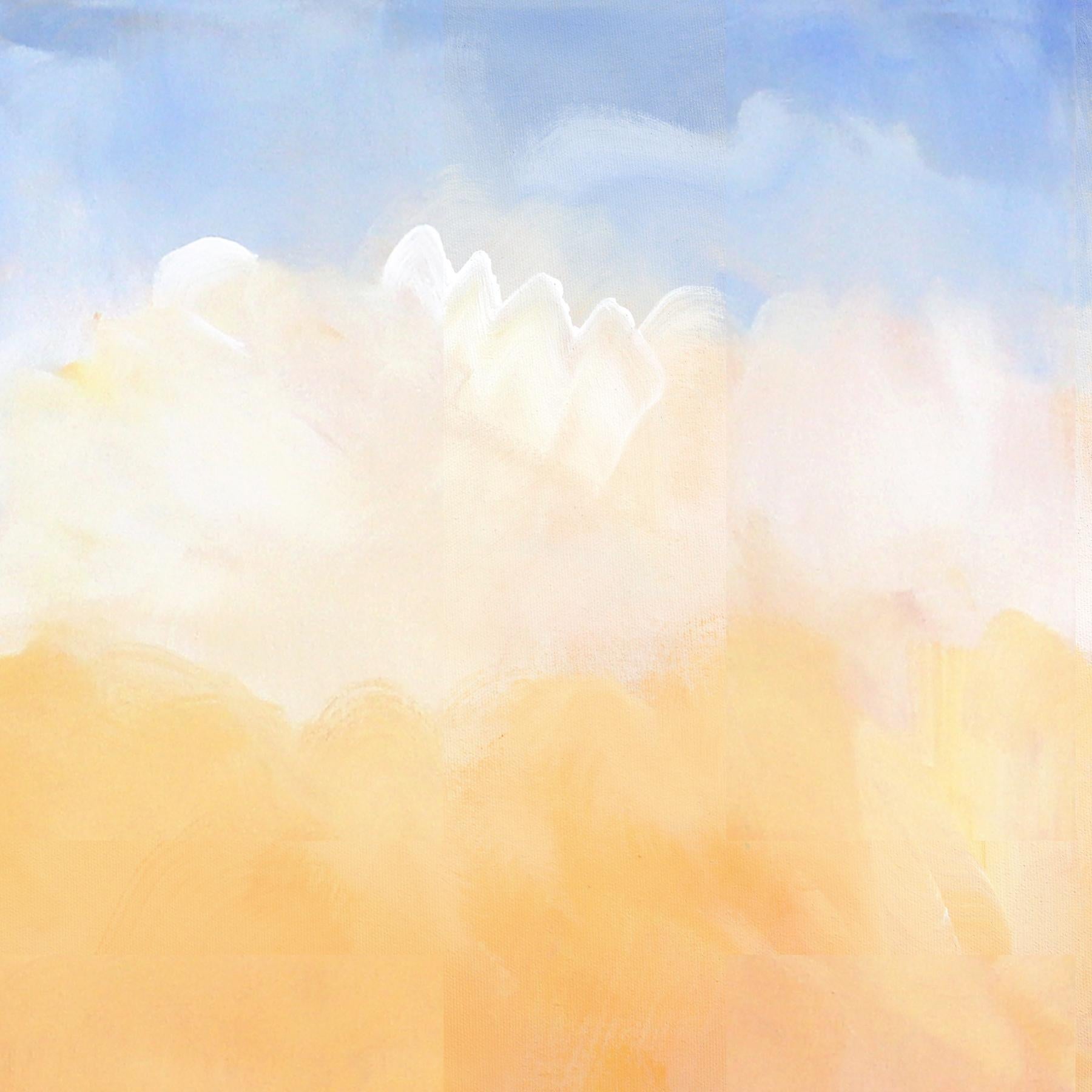 Been There - Large Sunset Vibrant Ocean Landscape Skyscape Painting en vente 2