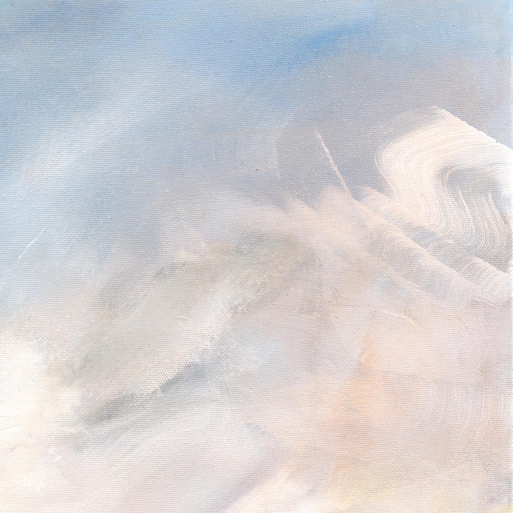 In The Distance - Original Landscape Still Life Mixed Media Painting on Canvas im Angebot 2