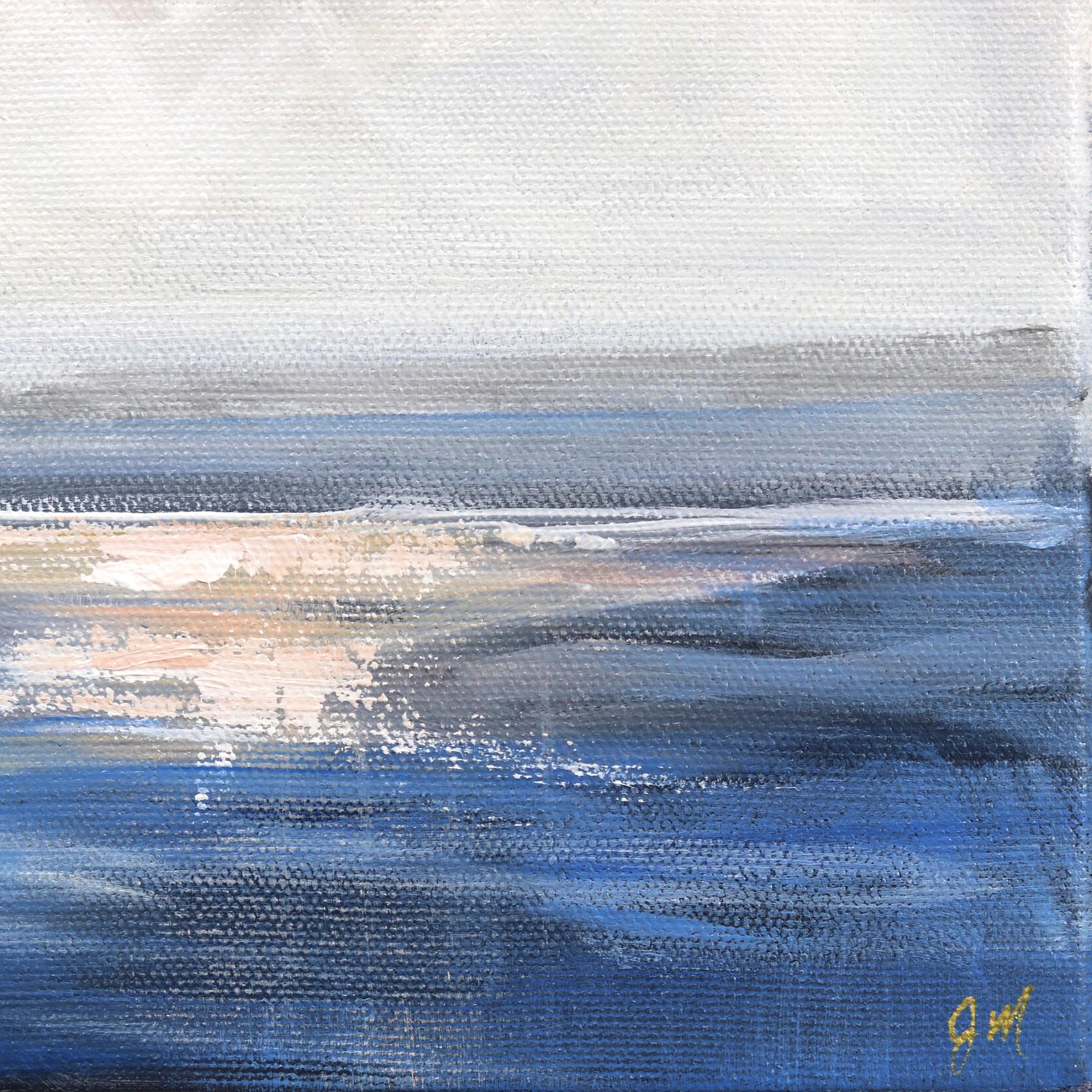 Into Now II - Colorful Sunset Ocean Landscape Skyscape Painting For Sale 2