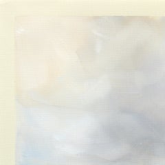 Studio di paesaggio 241 - Pittura originale a tecnica mista serena su carta intelata