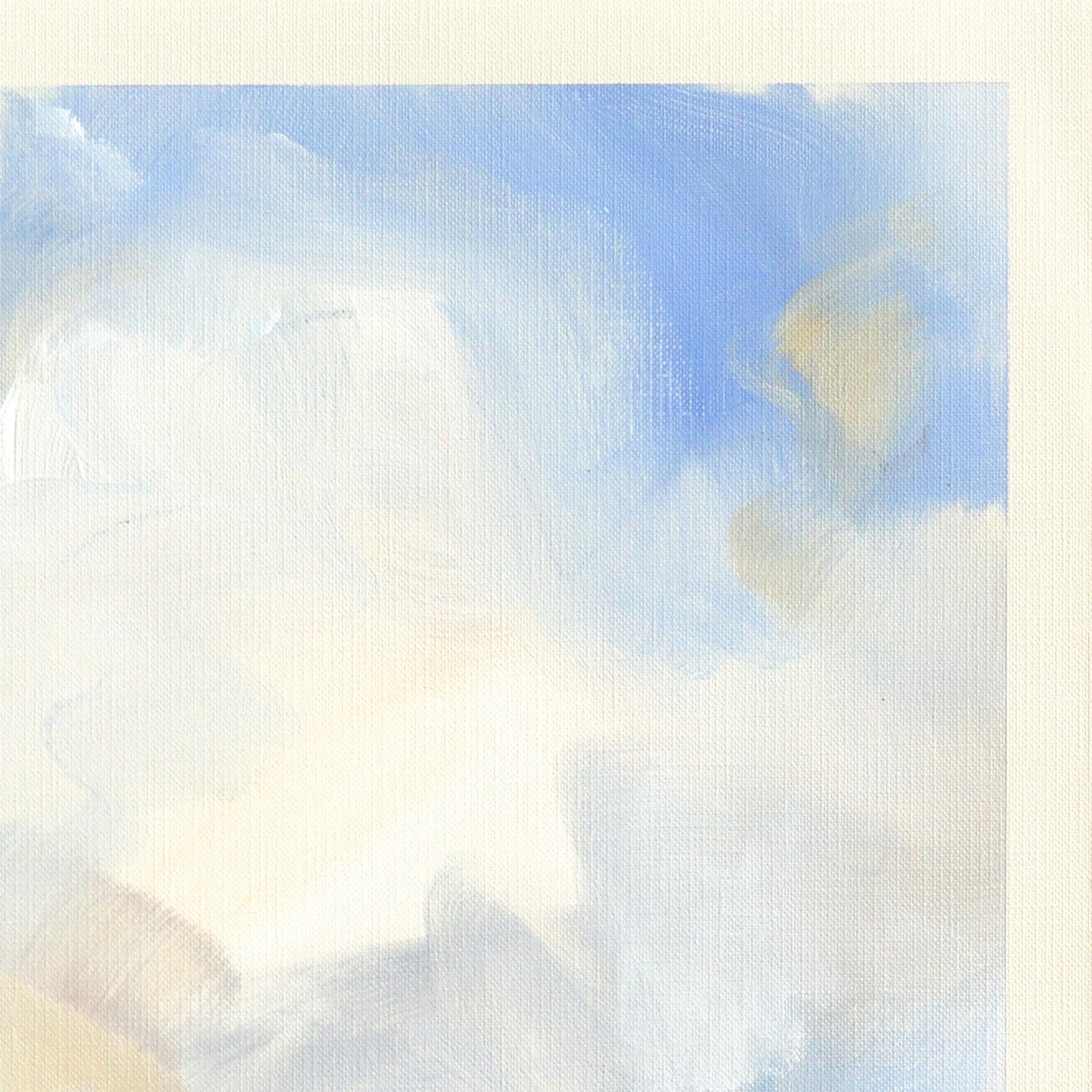 Landschaftsstudie 253 - Original erdiges Gemälde in Mischtechnik auf Leinwand Papier (Zeitgenössisch), Painting, von Jodi Miller