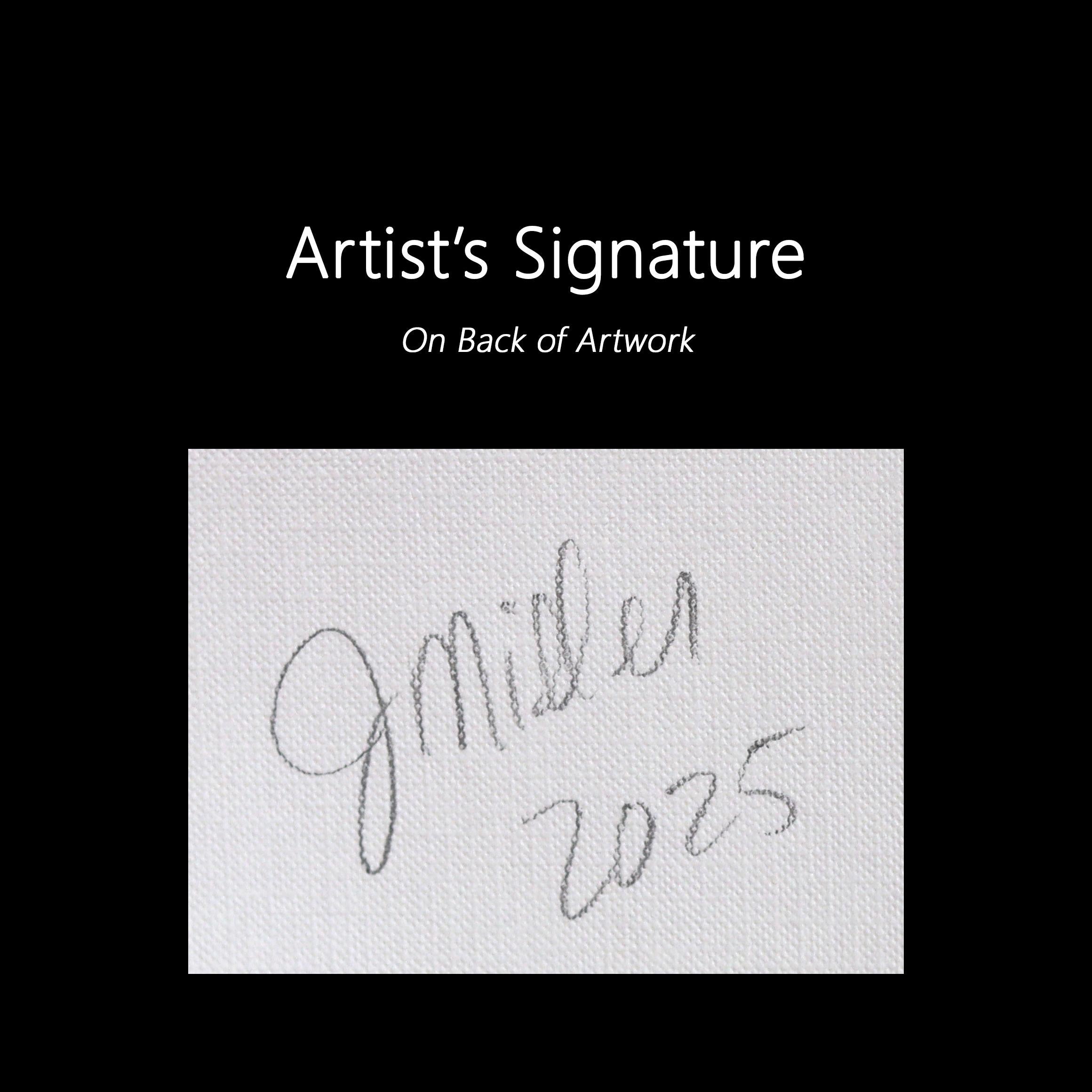 Landschaftsstudie 255 - Lebendige Farbe getränkt Sonnenuntergang Malerei auf Leinwand Papier im Angebot 1