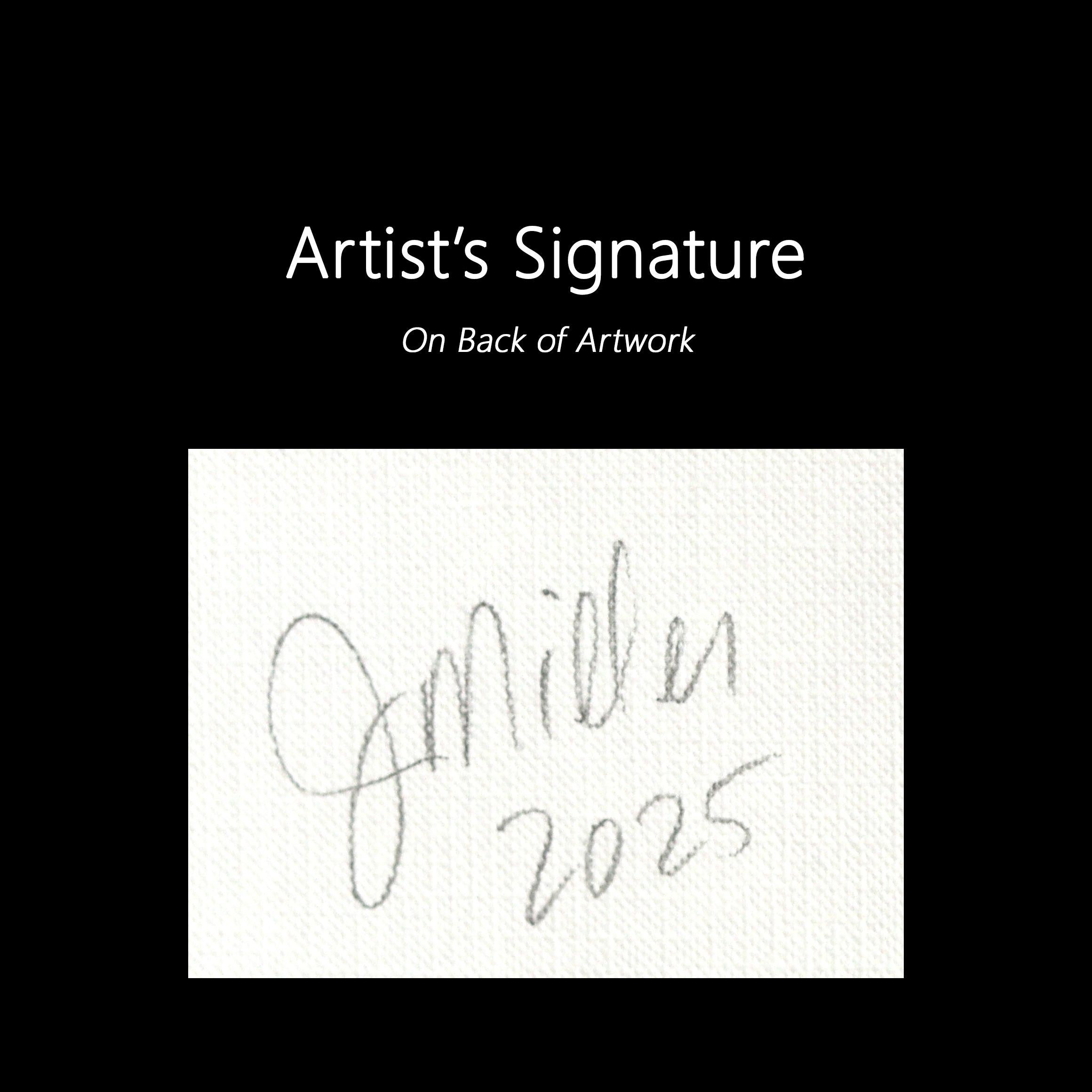 Landscape Study 260 - Vibrant Color Drenched Sunset Painting on Canvas Paper For Sale 4