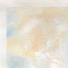 Landscape Study 265 - Atmospheric Impressionist Acrylic Painting on Canvas Paper