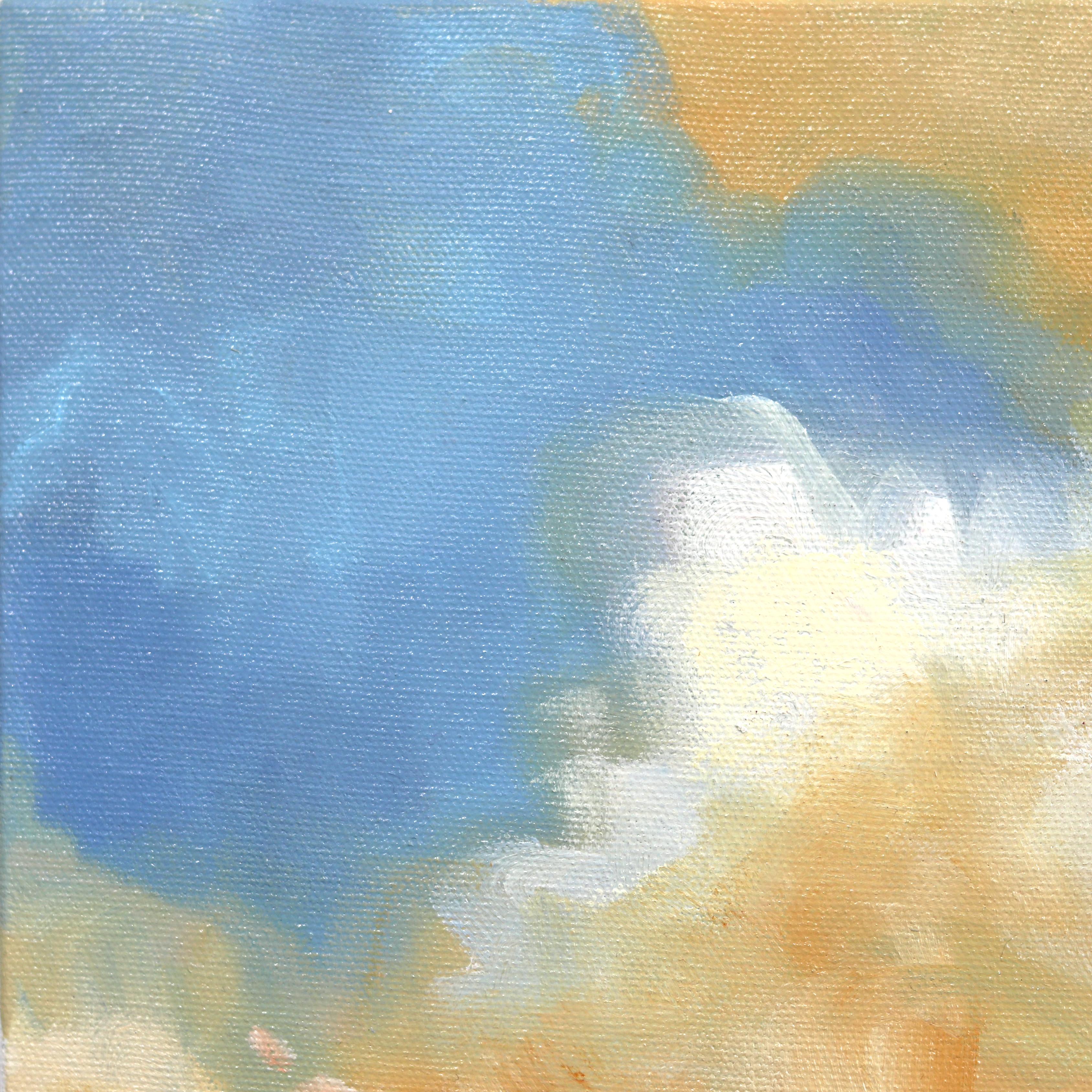 Sunripe - Pittura colorata Ocean Landscape Skyscape in vendita 2