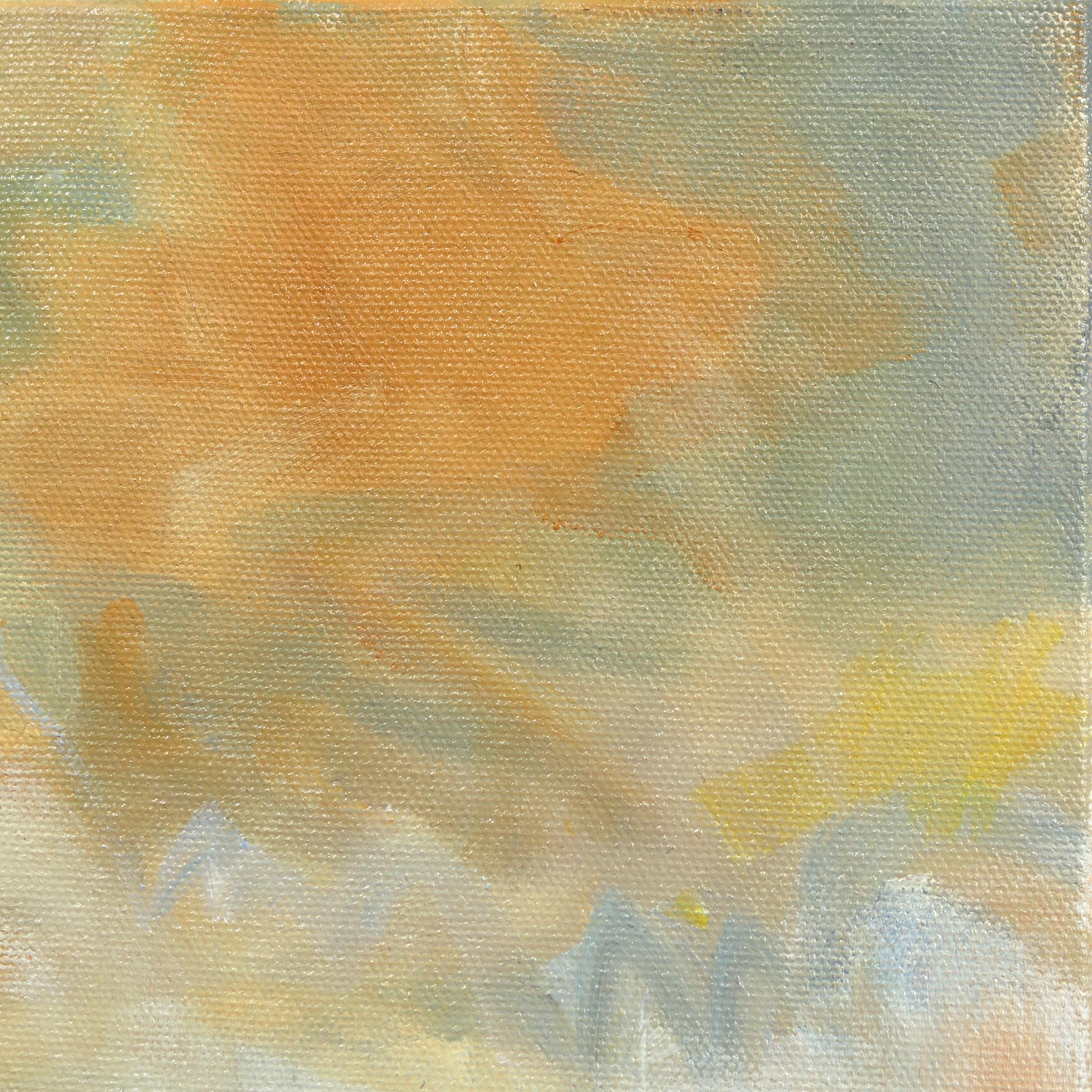 Sunripe - Pittura colorata Ocean Landscape Skyscape in vendita 3