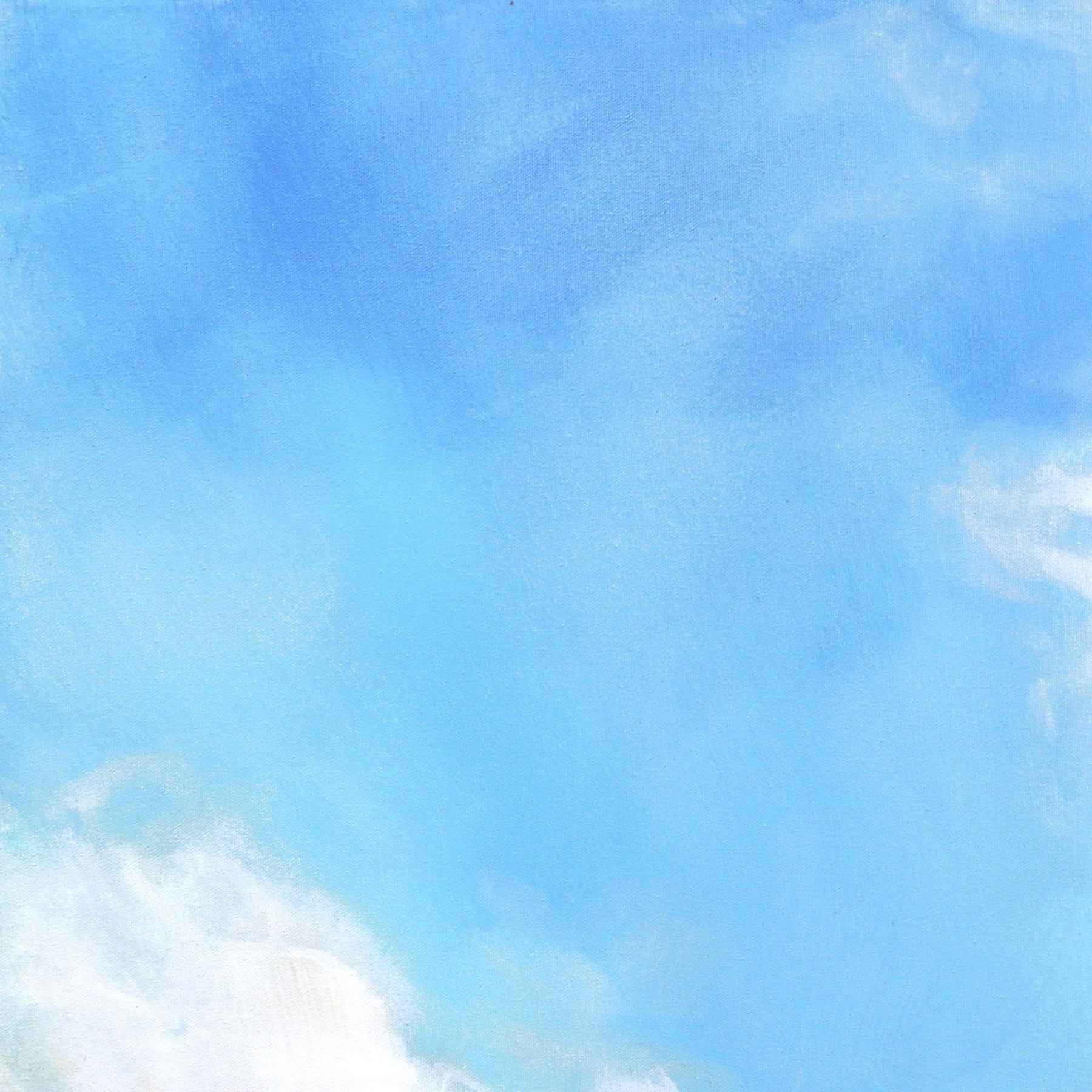 Pensée souhaitable - Grande peinture de paysage de jour ensoleillé - Contemporain Painting par Jodi Miller