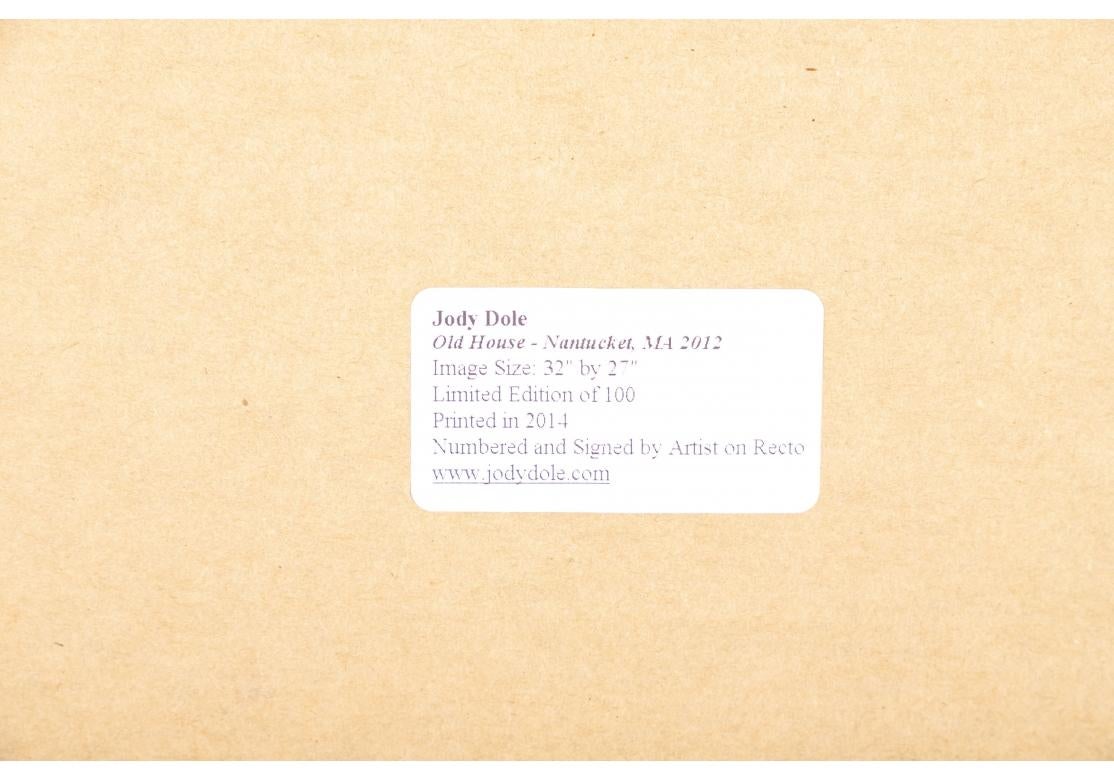 Jody Dole (Am., NY- CT, 20-21st C.) Ltd Ed Signierter Studio-Fotodruck, Nantucket im Angebot 5
