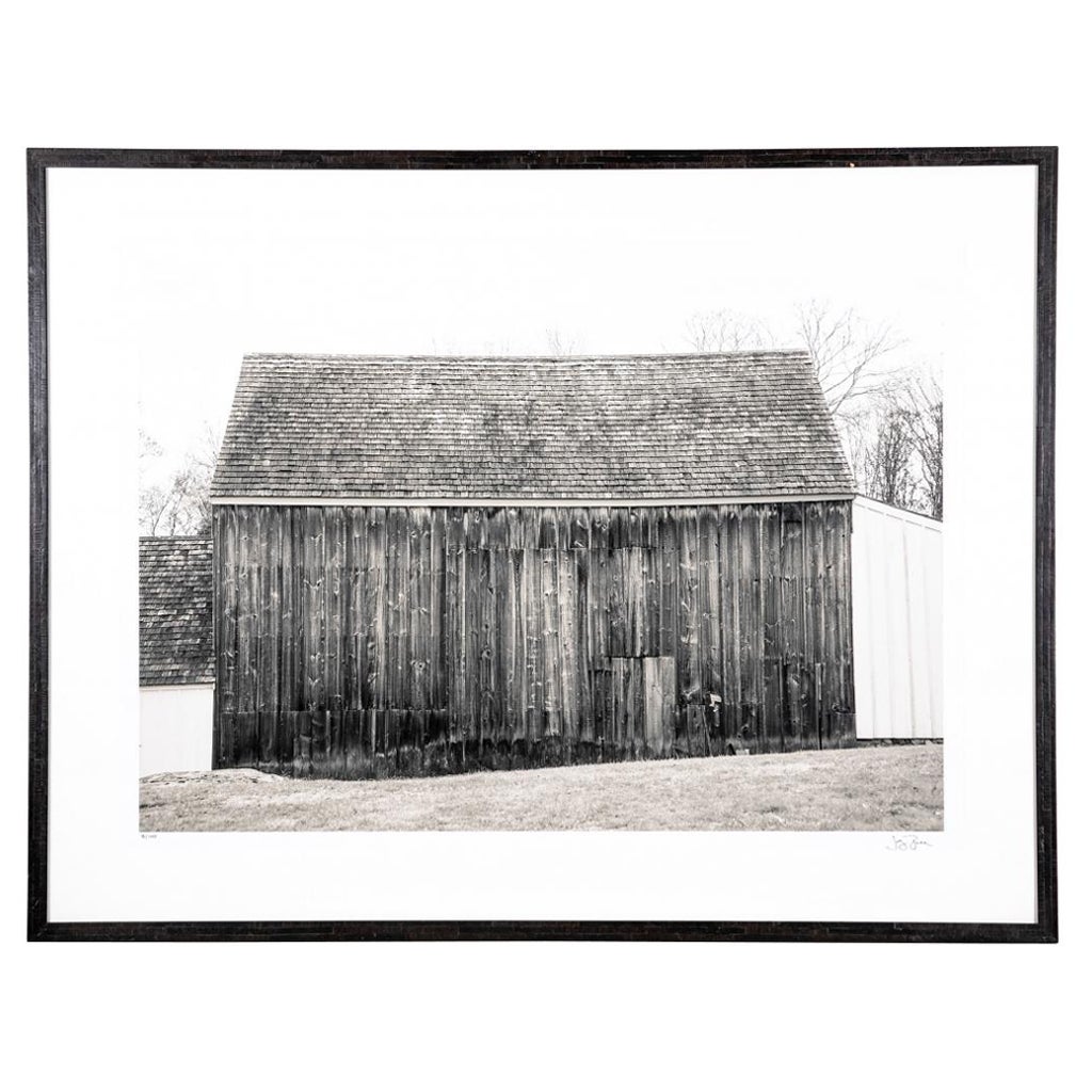 Jody Dole (Am., NY-CT, 20-21st C.) Impression photographique édition limitée, CT Barn