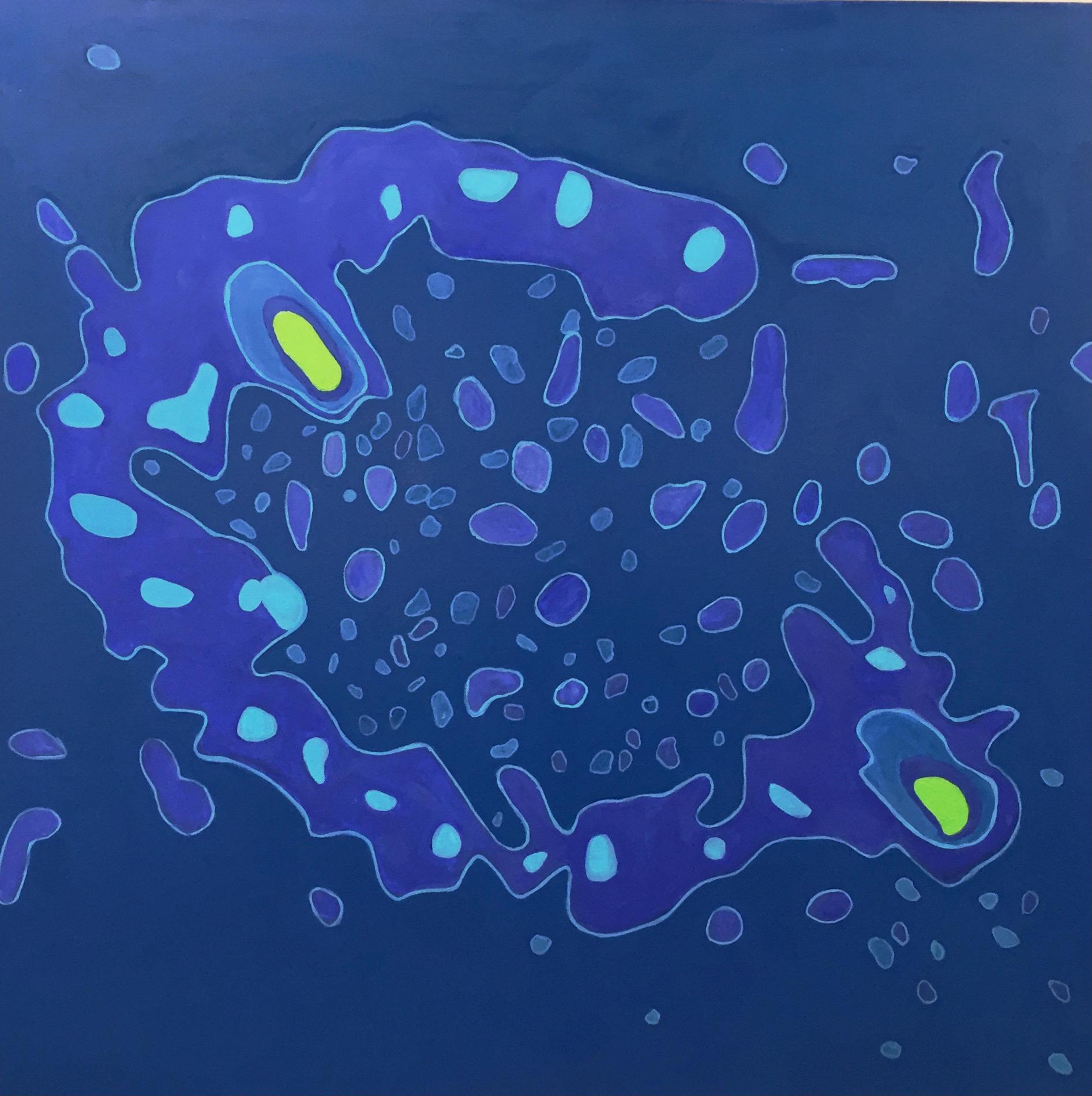 Abstract Painting di Jody Rasch - L'anello di A. Einstein IV