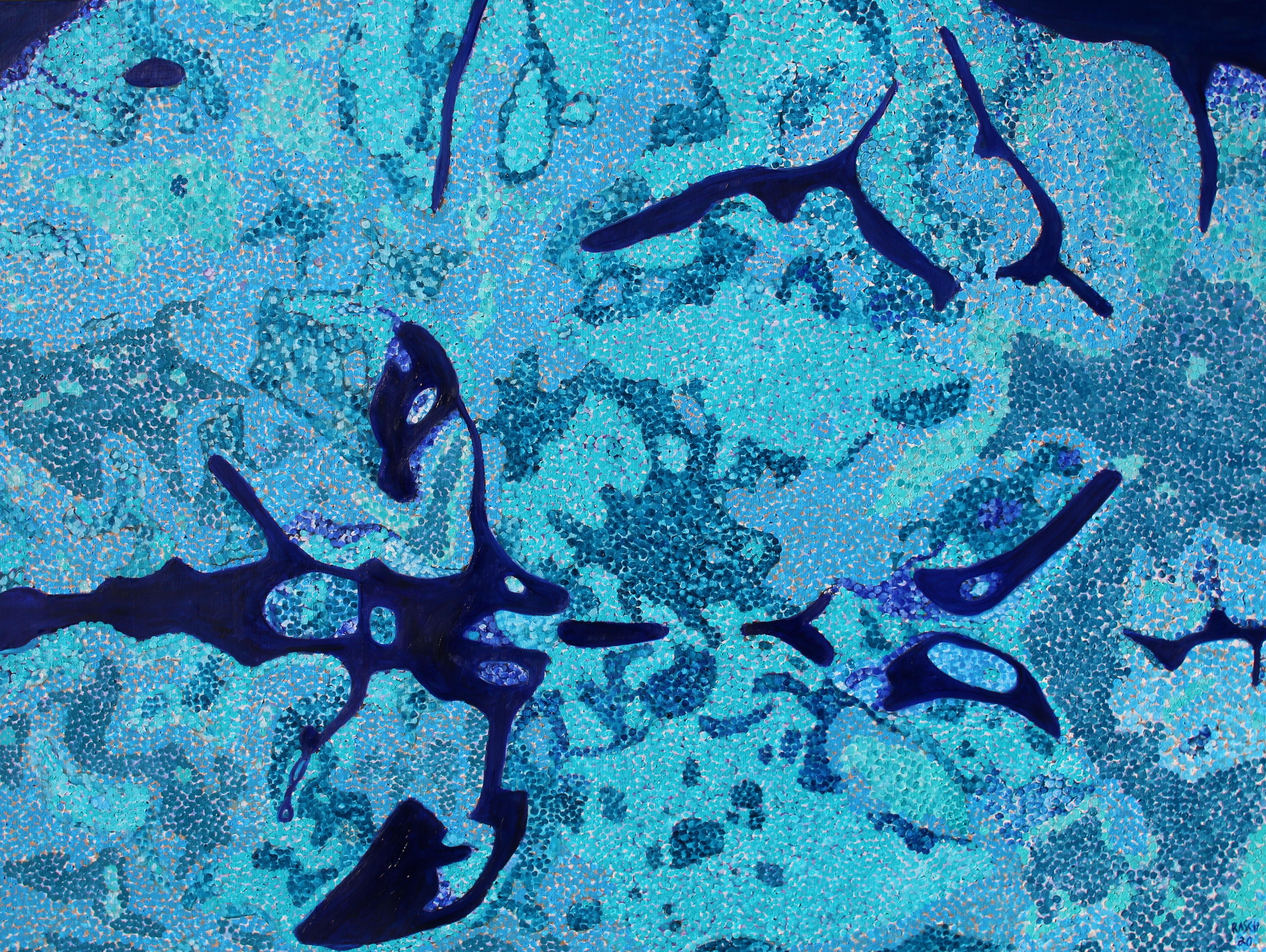 Abstract Painting di Jody Rasch - Pensiero - RMN 2