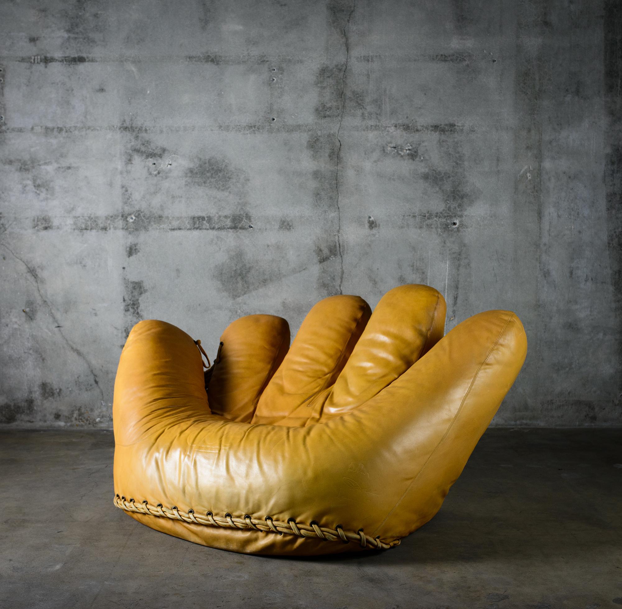 joe baseball glove chair