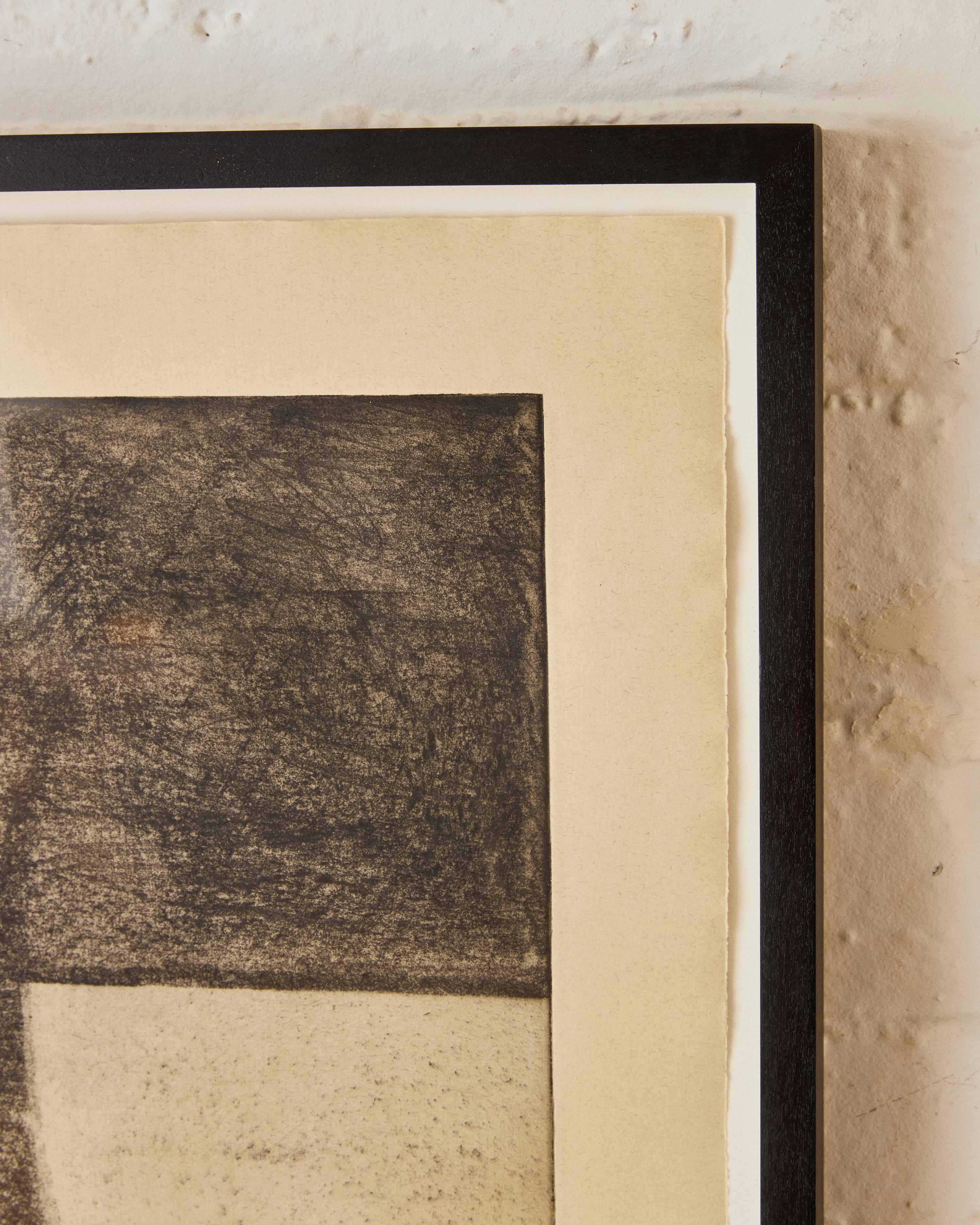Modern Joe Bradley Etching, Untitled For Sale