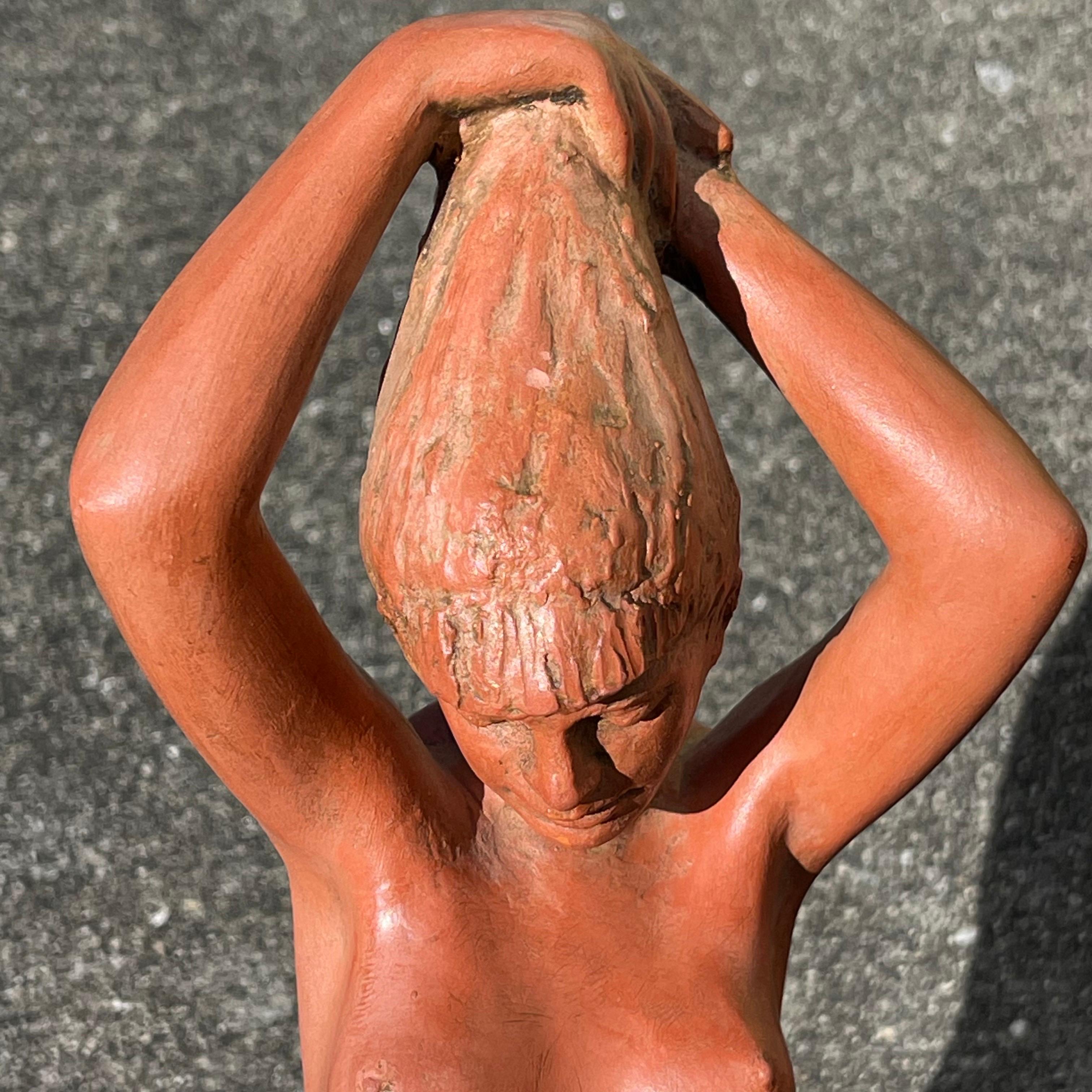 Joe Brown, 1909-1985, Figurative Nude Clay Sculpture For Sale 7