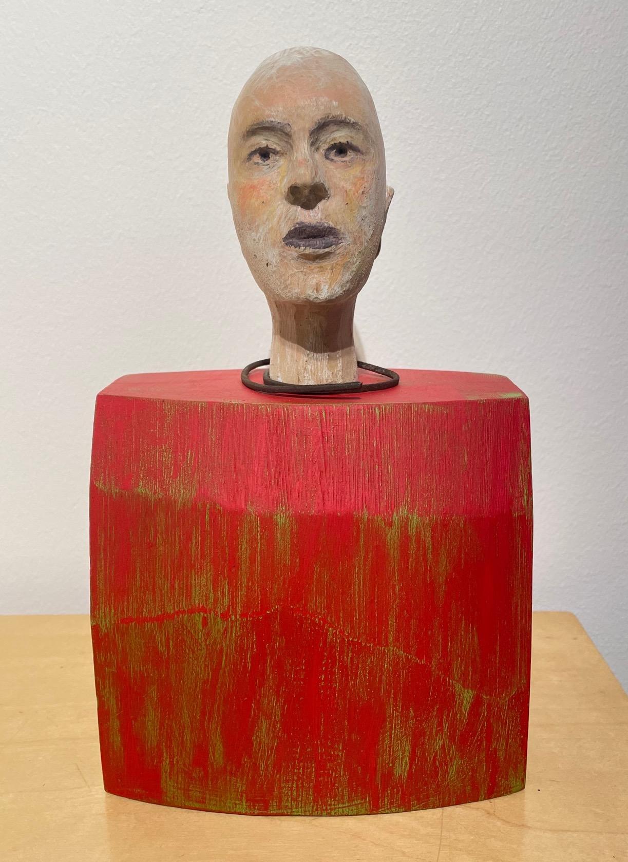 Joe Brubaker Figurative Sculpture - John
