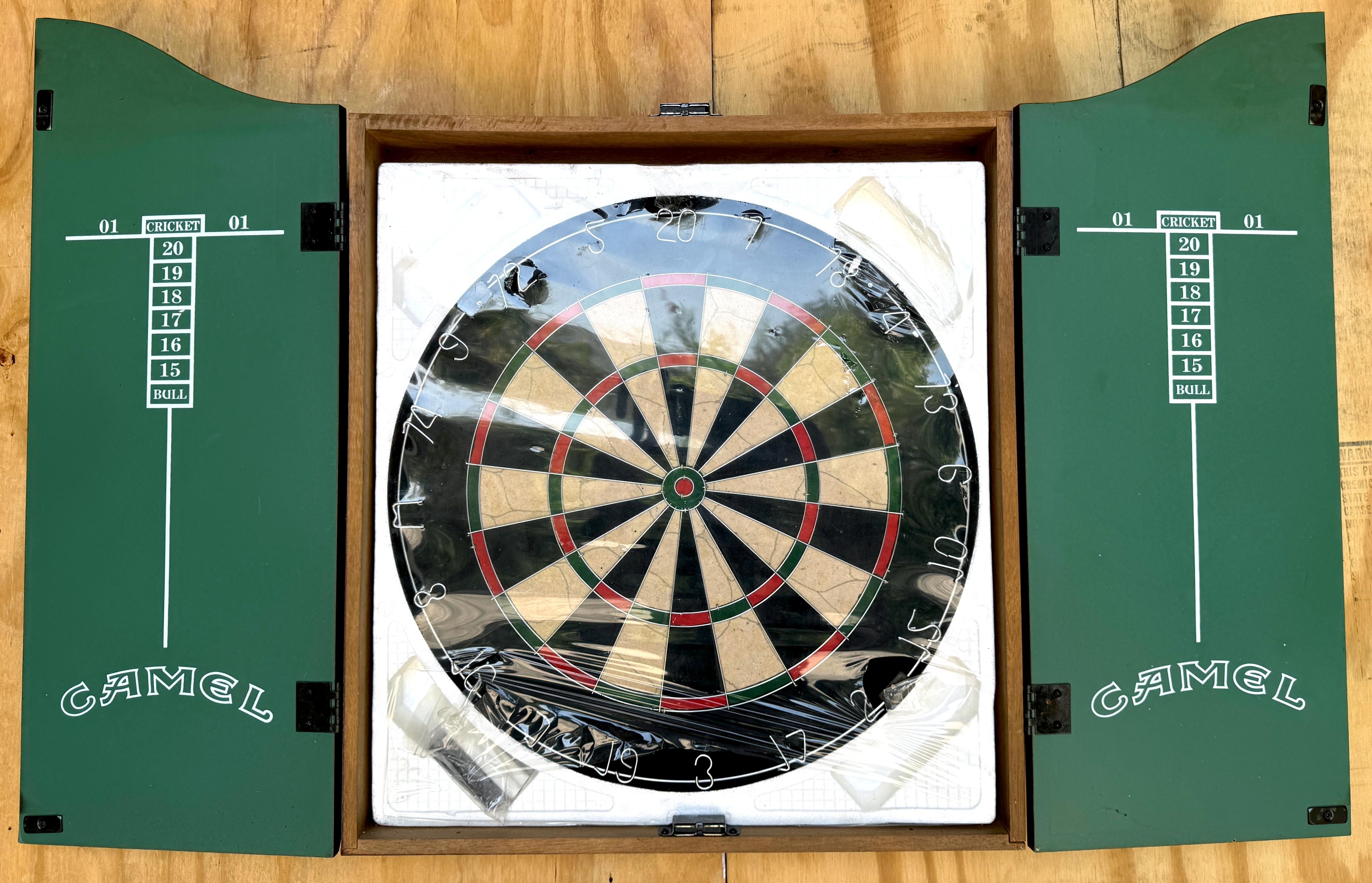 joe camel dart board