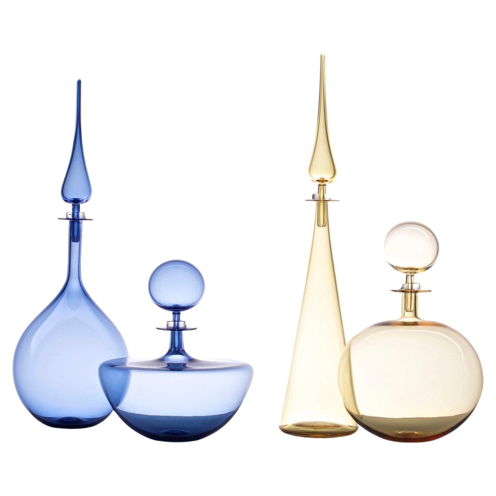 Joe Cariati Petite Glass Decanter Pairs, 2024