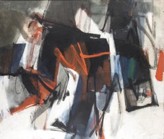 Joe Caroff Important and Rare Painting Oil On Canvas Contemporary Signed