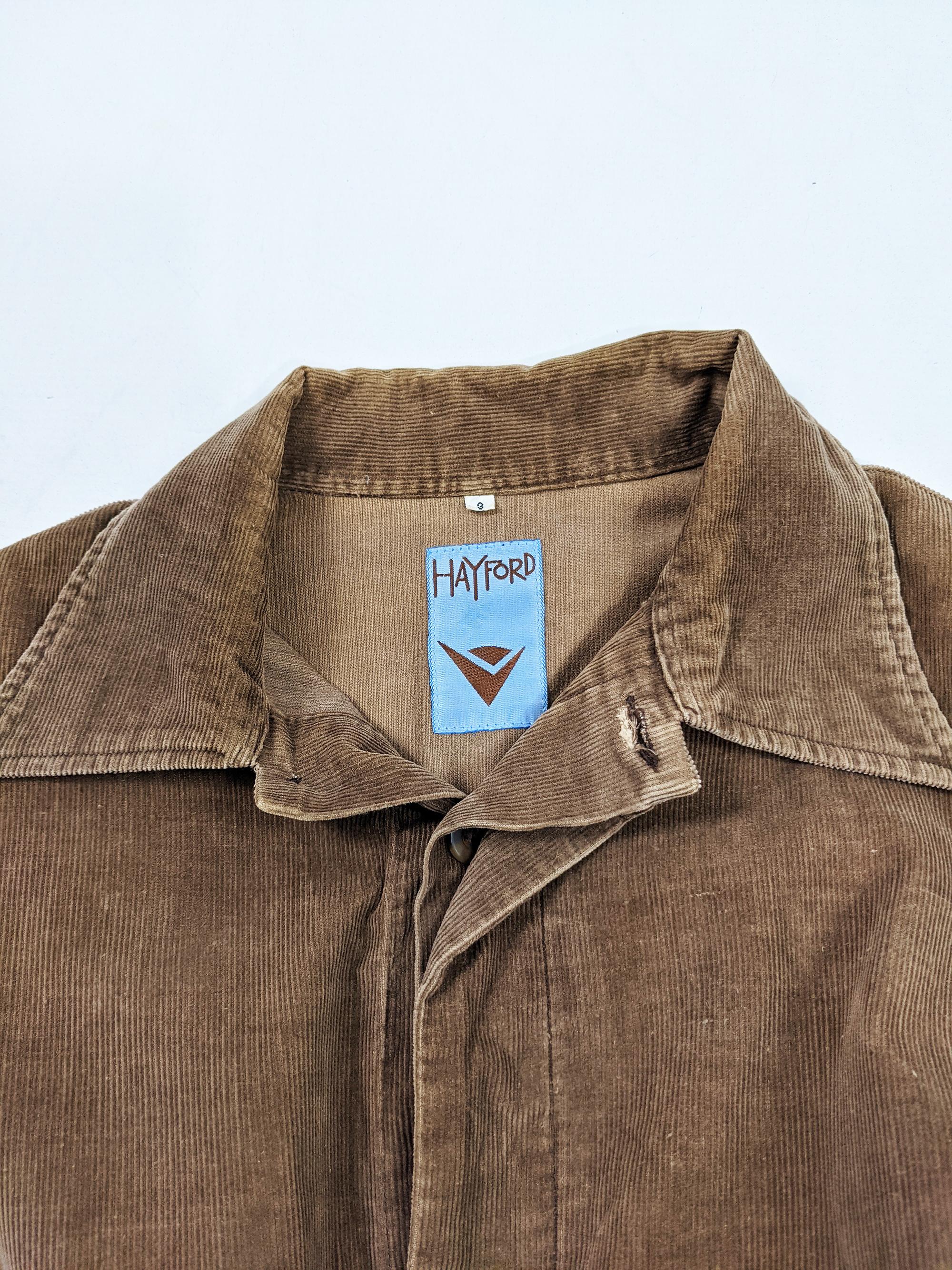 Joe Casely Hayford Vintage Brown Cord Shirt, 1990s For Sale 3