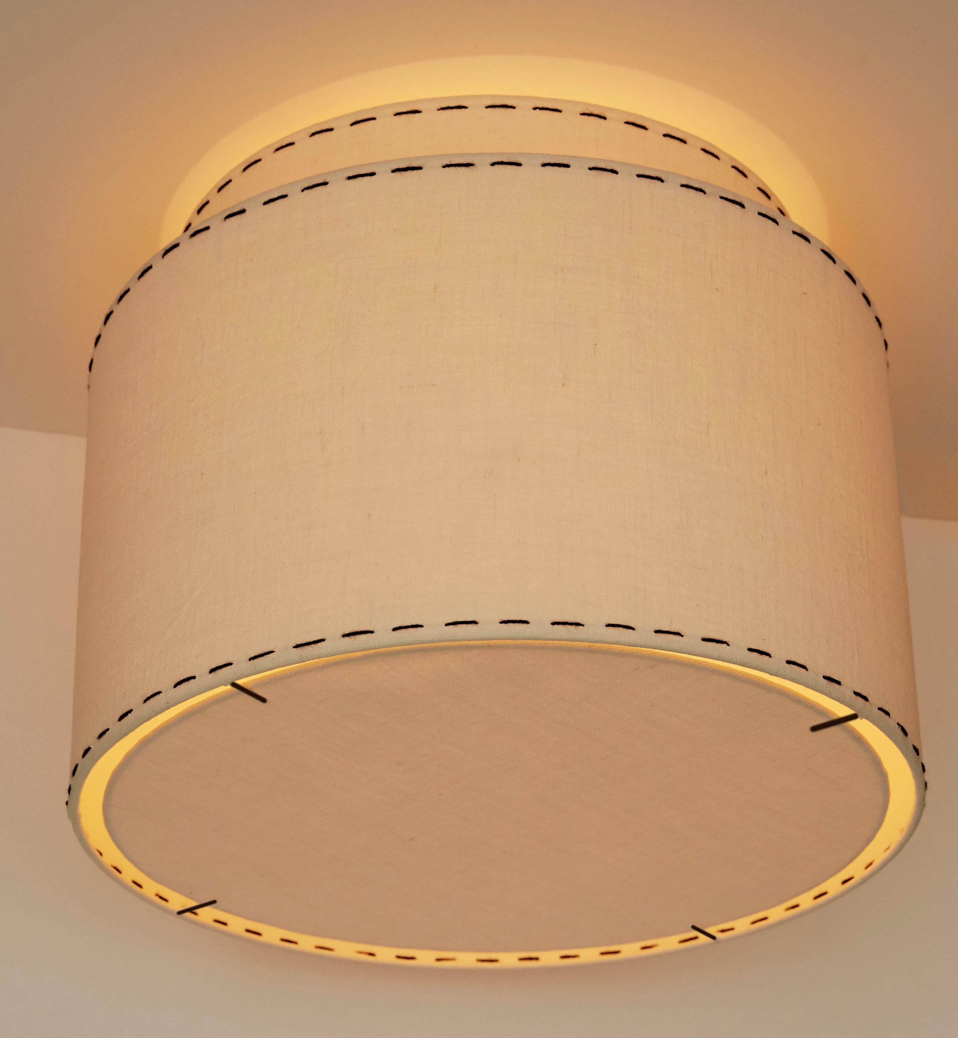 Australian Joe Ceiling Lamp 700 by Wende Reid, classic, minimal, hand made For Sale