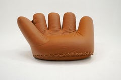 Joe Chair by De Pas, D'Urbino, Lomazzi for Poltronova Italy. Original. Restored.