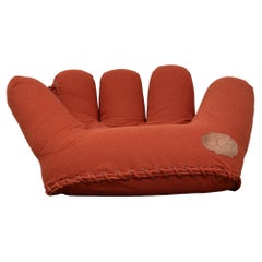 Vintage Joe Chair P 100 by De Pas, D'Urbino and Lomazzi for Poltronova - New Fabric -