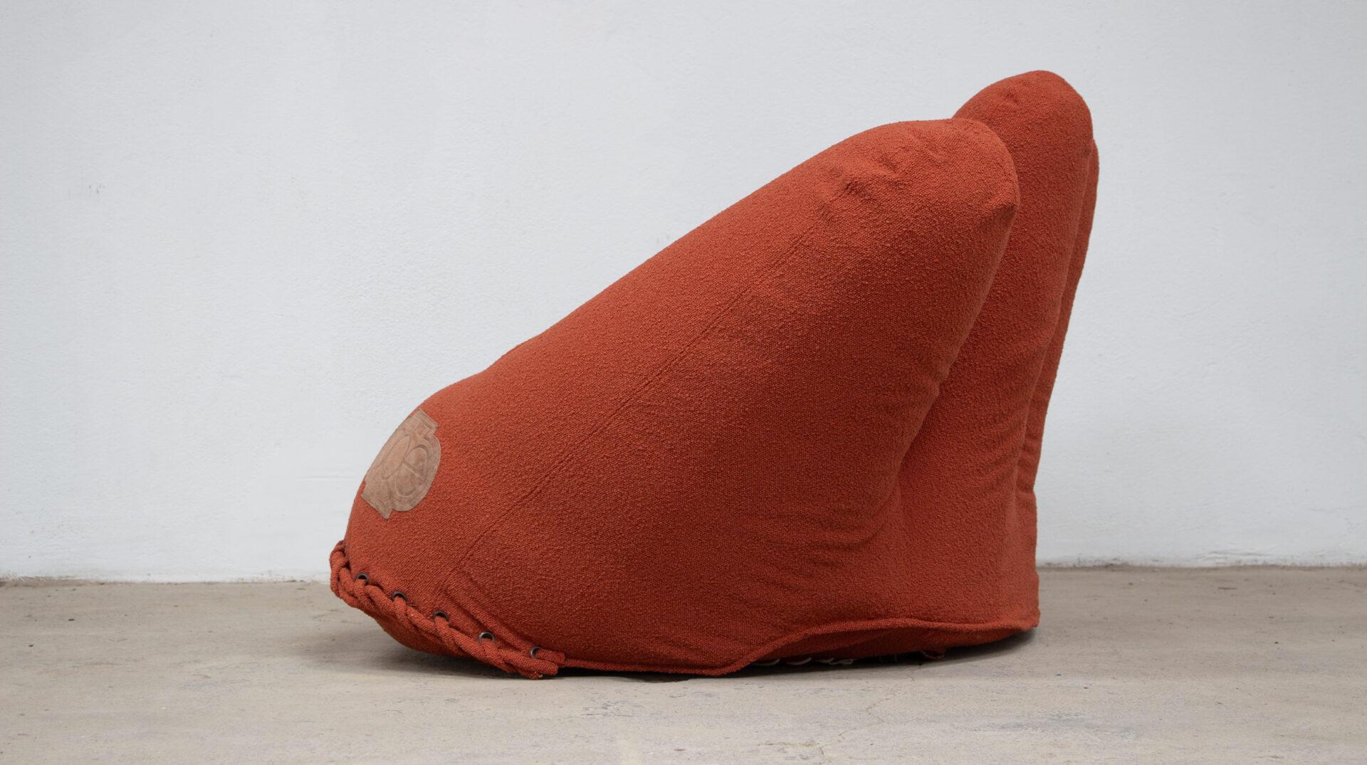 Fabric Joe chair P100 for Poltronova, 1970's For Sale