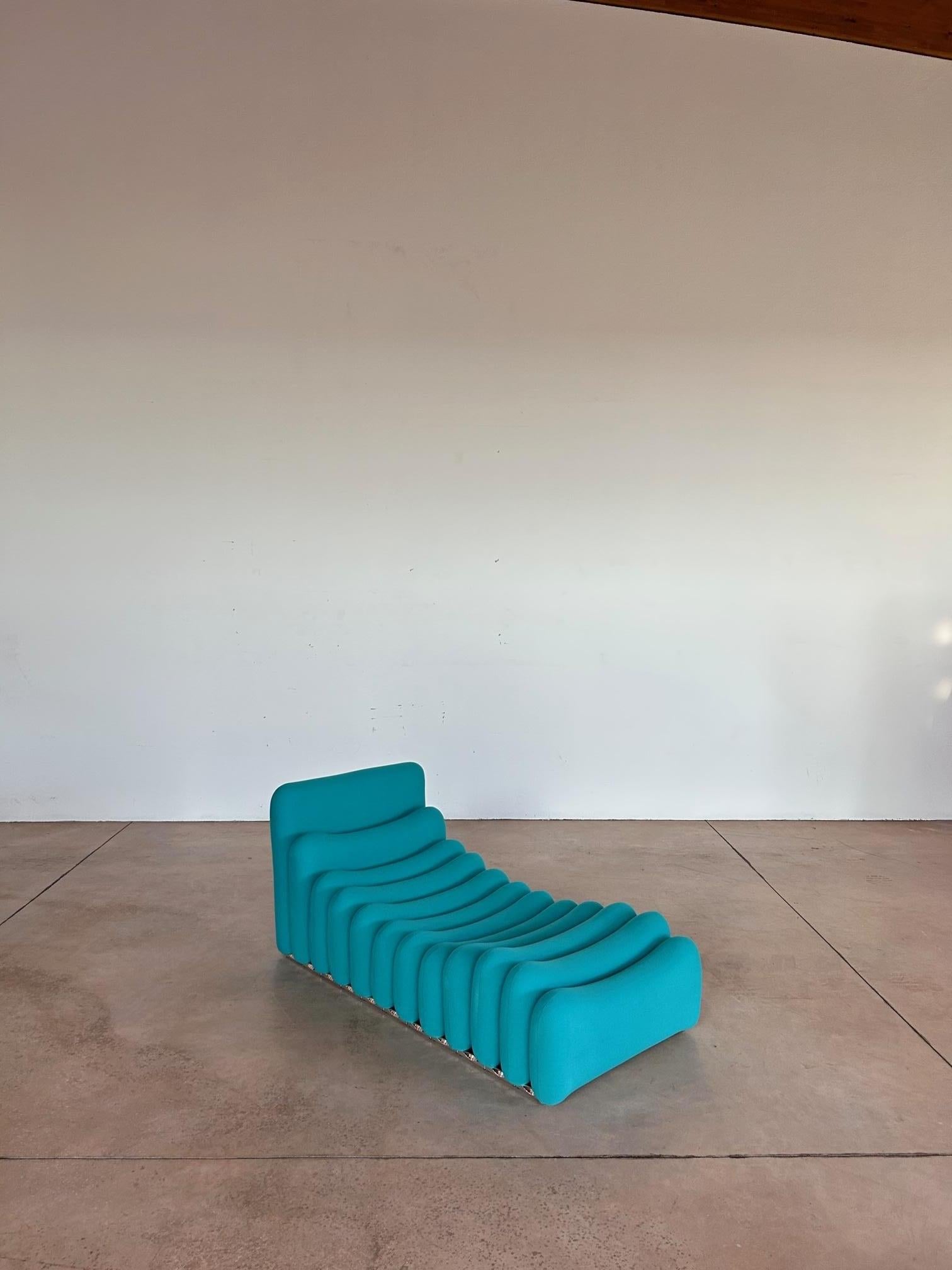 Mid-Century Modern Joe Colombo chaise longue avec système supplémentaire des années 1970  en vente