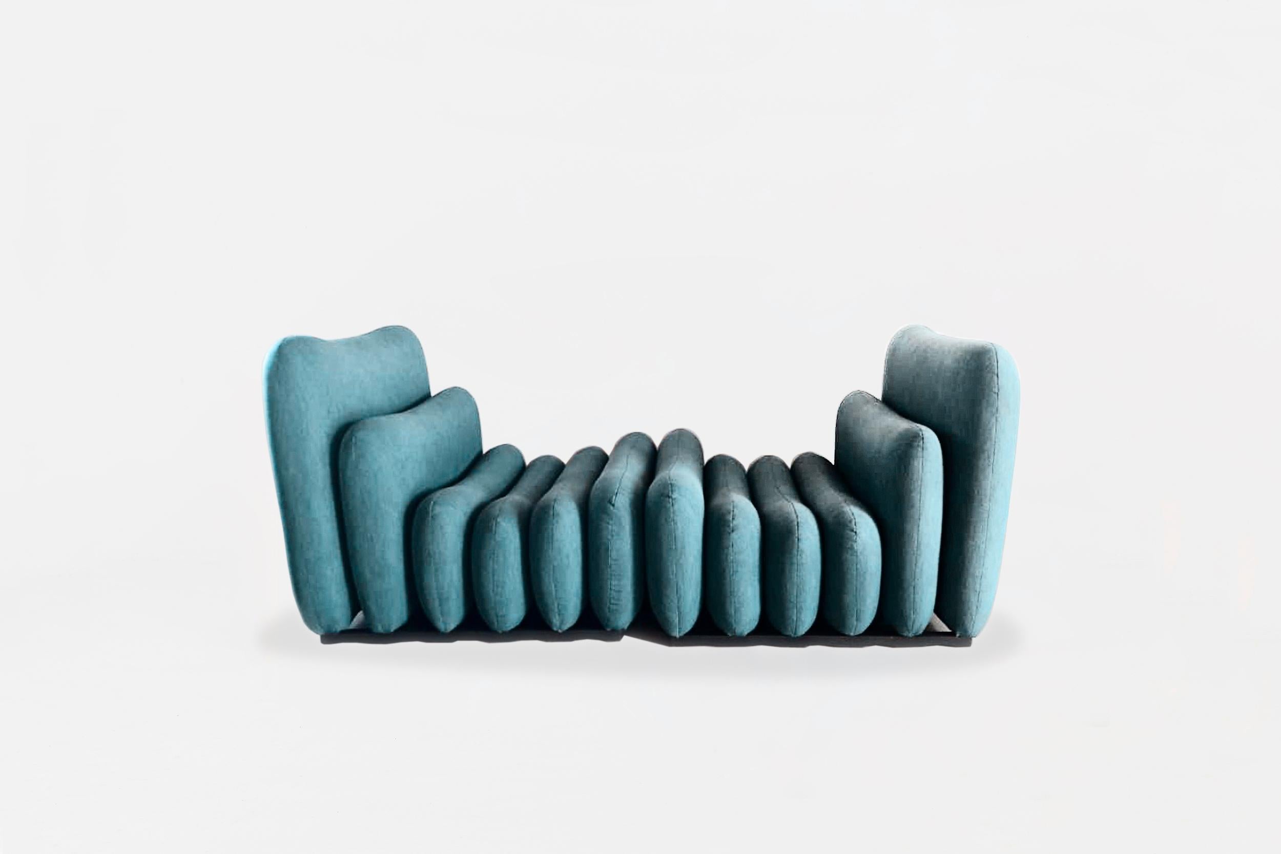 Italian Joe Colombo 20th Century Pair of Armchairs from the Series “Additional System�”