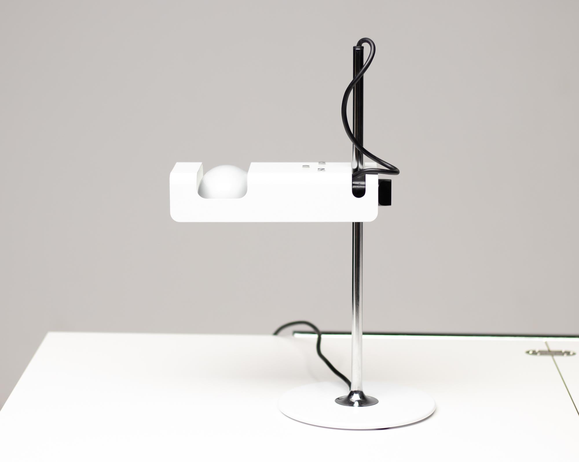 Italian Joe Colombo 291 Spider Desk Lamp for O-Luce