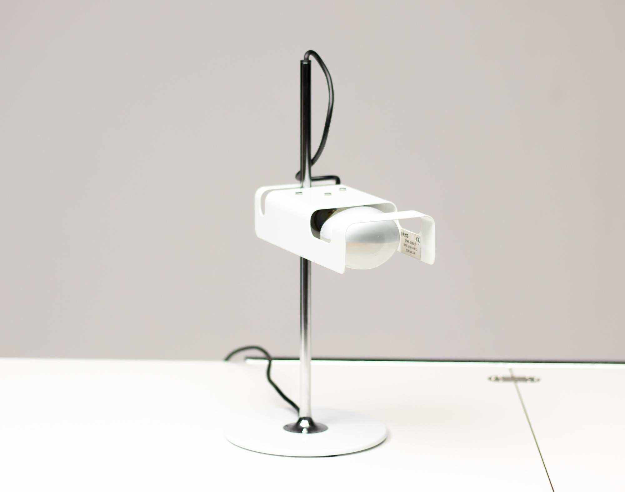 Enameled Joe Colombo 291 Spider Desk Lamp for O-Luce