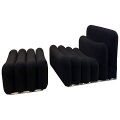 Joe Colombo Additional System Armchair for SORMANI