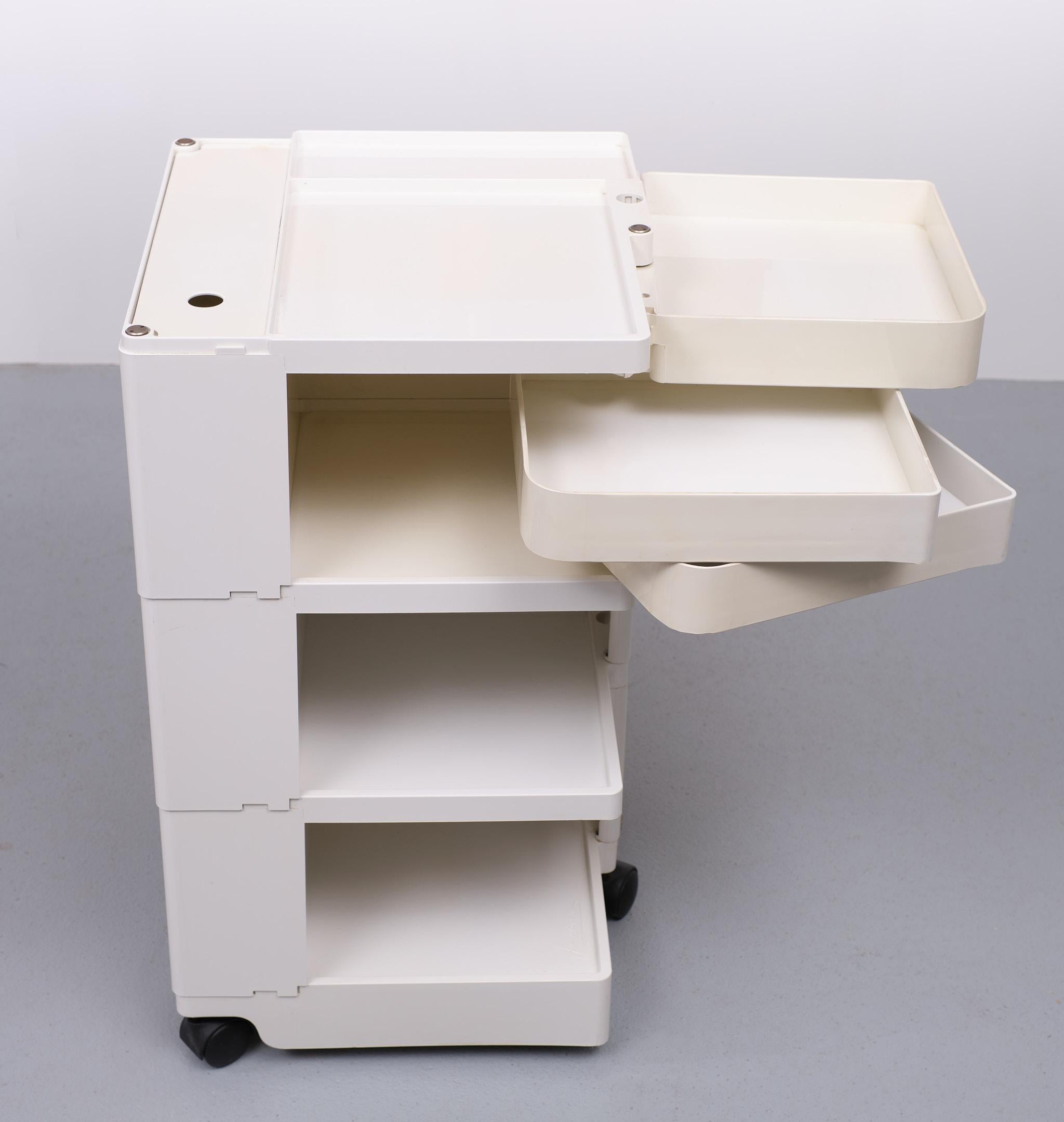 Plastic Joe Colombo Bieffeplast Trolley 'Boby' Italy, 1970s