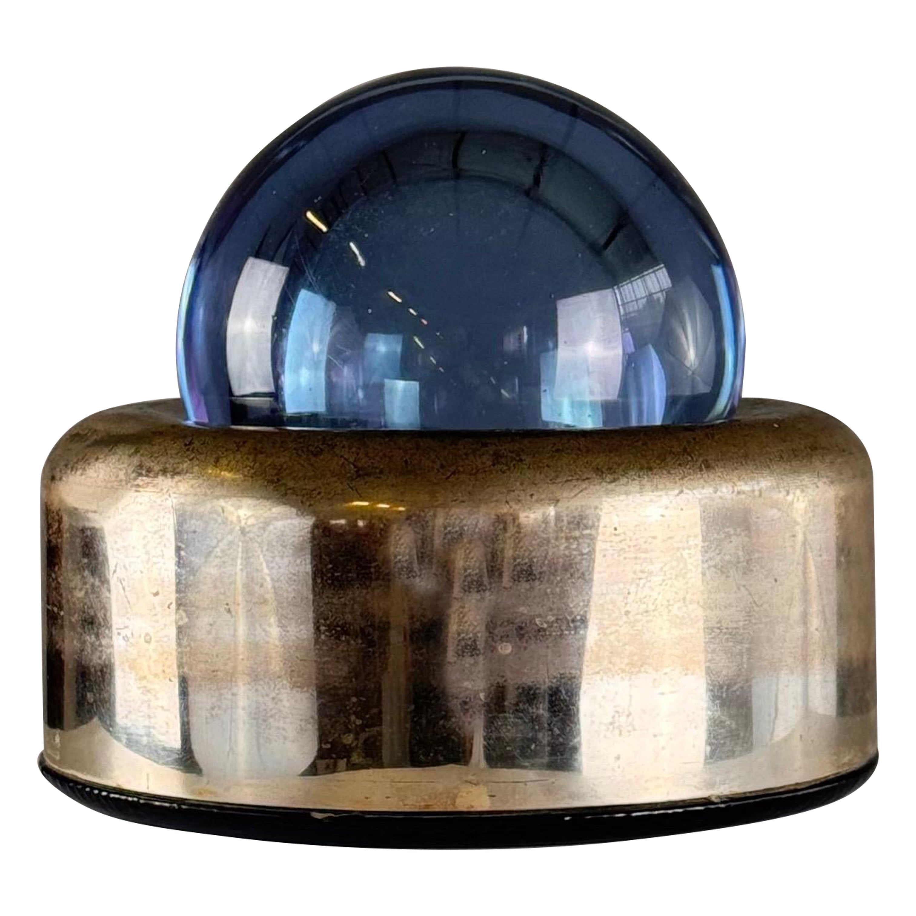 Joe Colombo "Biglia" Ashtray/Round Box for Arnolfo di Cambio, 1969, Signed