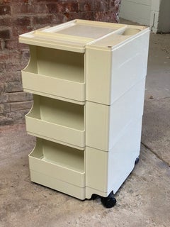 Joe Colombo Boby Rolling Utility Trolley Cart for Bieffeplast