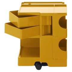 Joe Colombo 'Boby' Trolley 1970 Size S with 2 Drawers in Honey for B-Line