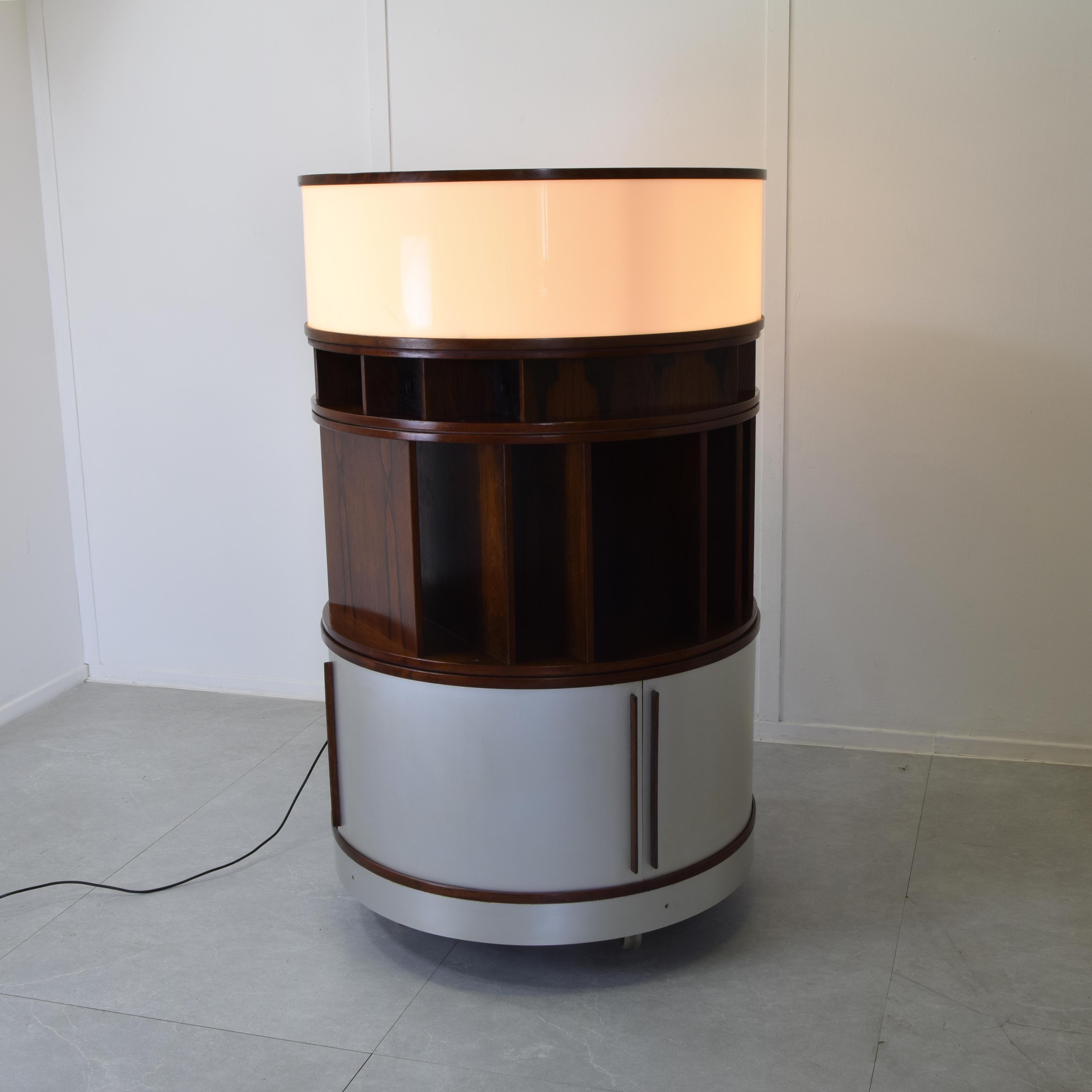 Joe Colombo cabinet mobile Combi center 1960s. in vendita 3