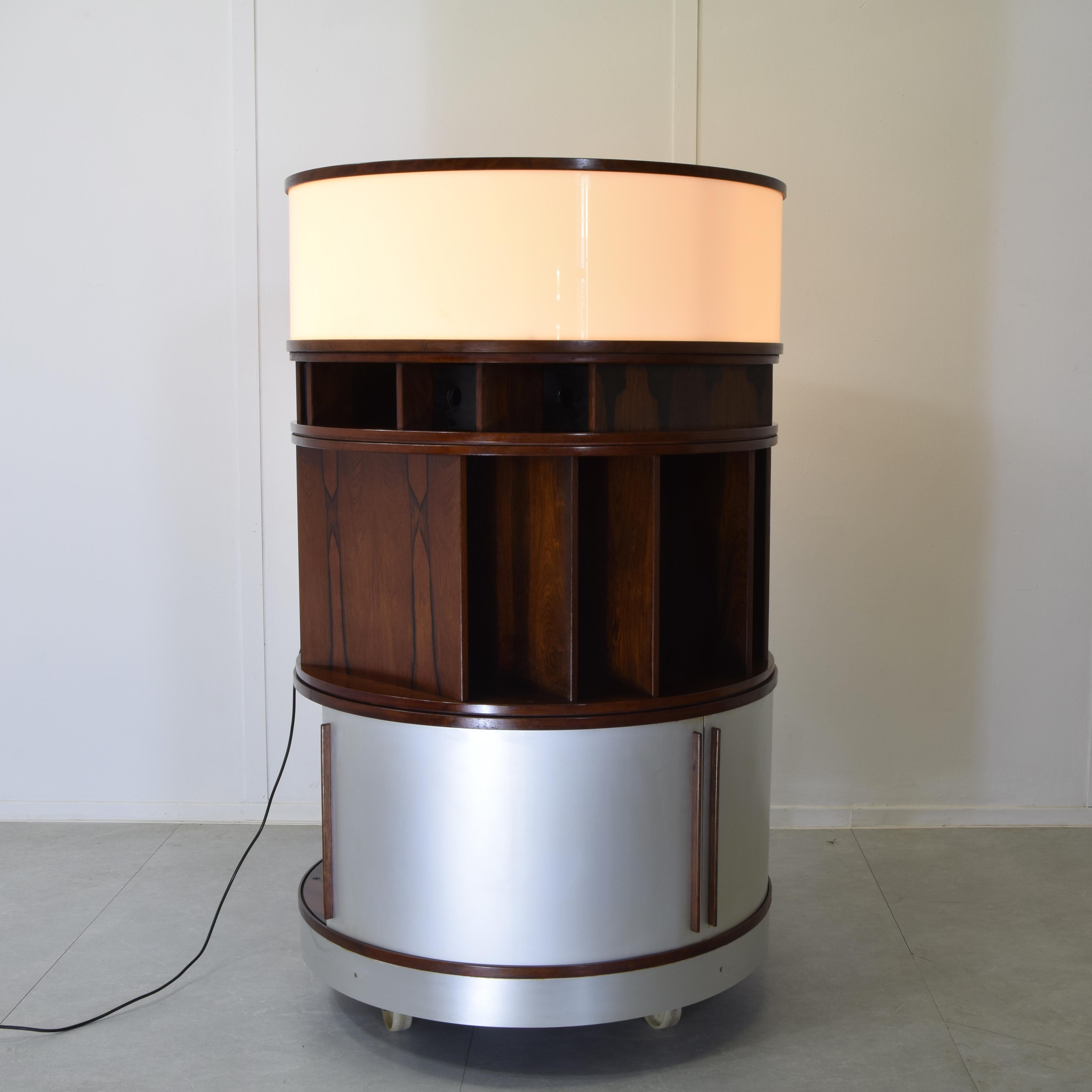 Joe Colombo cabinet mobile Combi center 1960s. in vendita 5