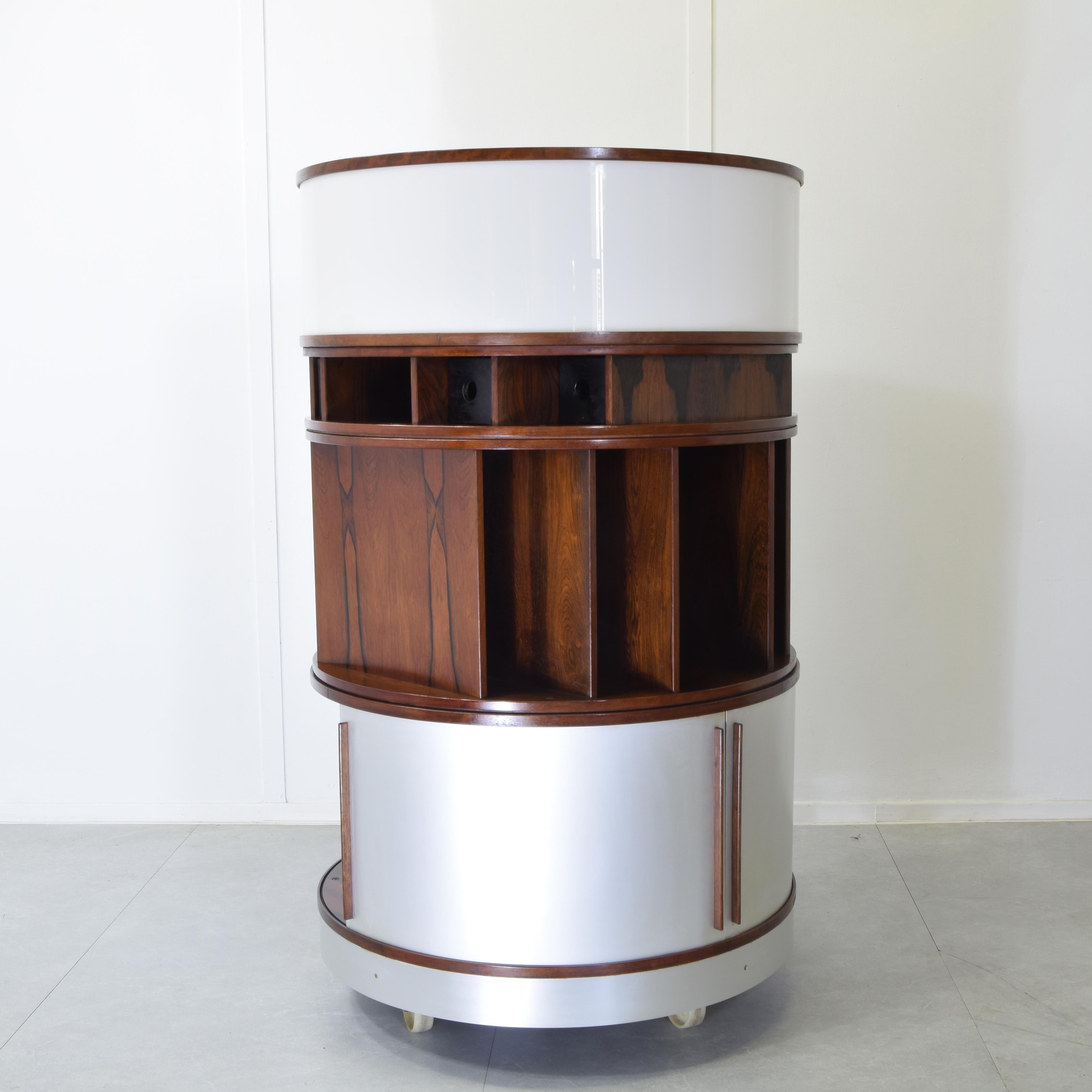 Joe Colombo cabinet mobile Combi center 1960s. in vendita 6