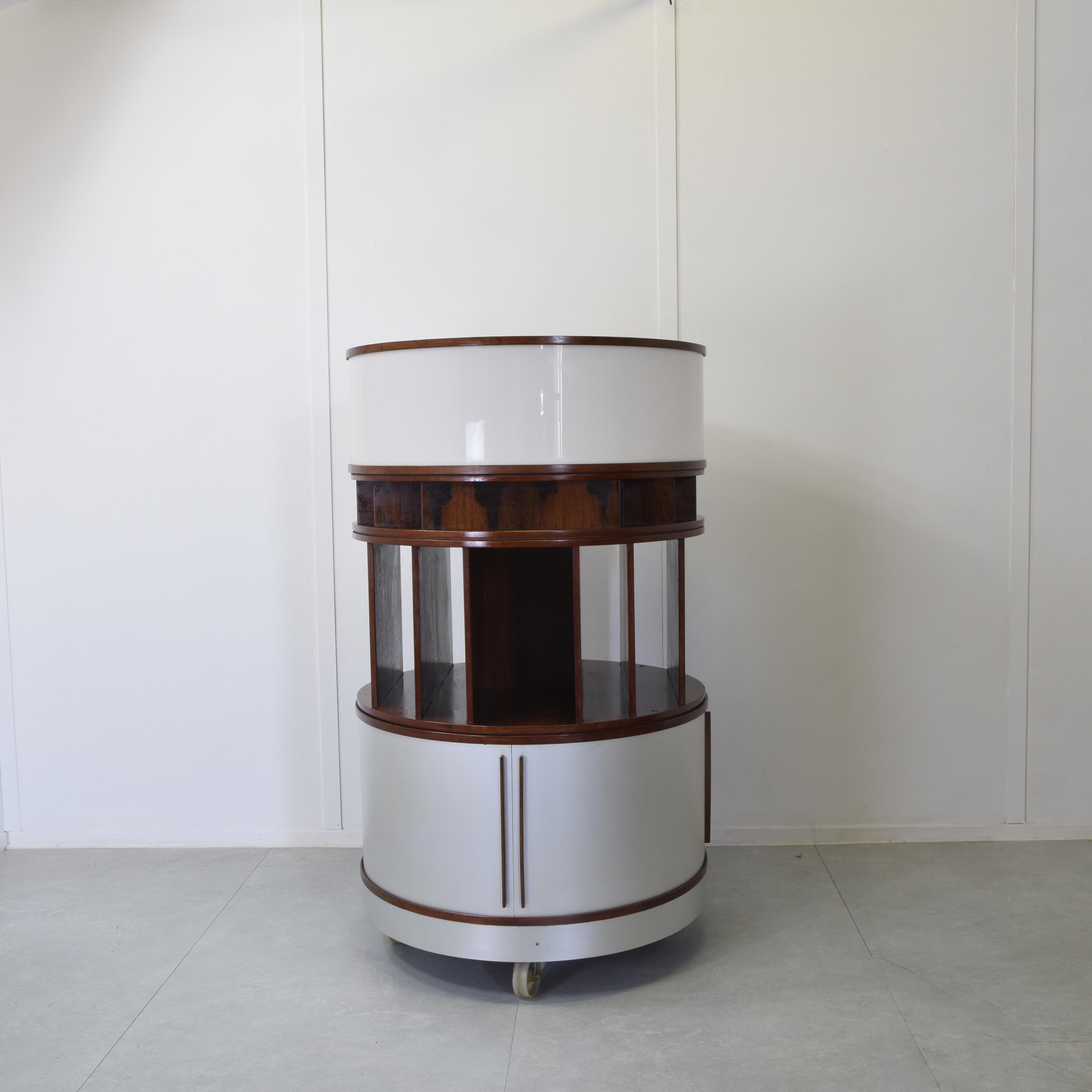 Metà XX secolo Joe Colombo cabinet mobile Combi center 1960s. in vendita
