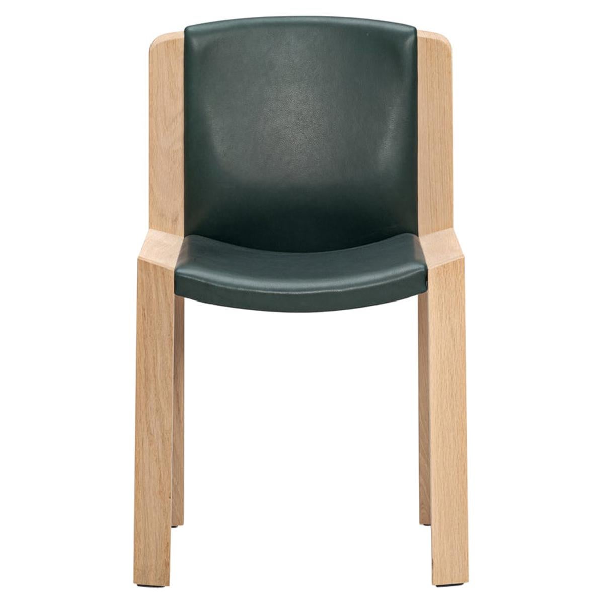 Joe Colombo 'Chair 300' Wood and Sørensen Leather by Karakter