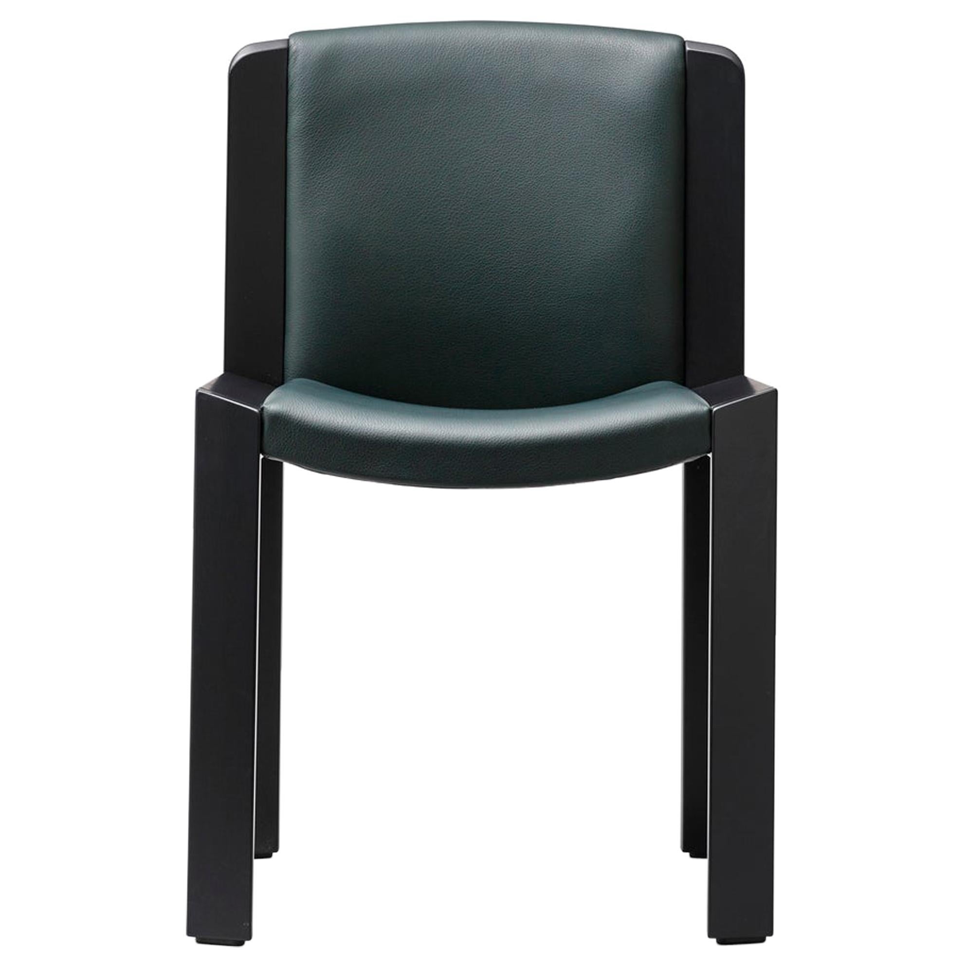 Joe Colombo 'Chair 300' Wood and Sørensen Leather by Karakter