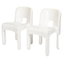 Joe Colombo-Stühle Sedia Universale 4867 von Kartell Vintage Made in Italy