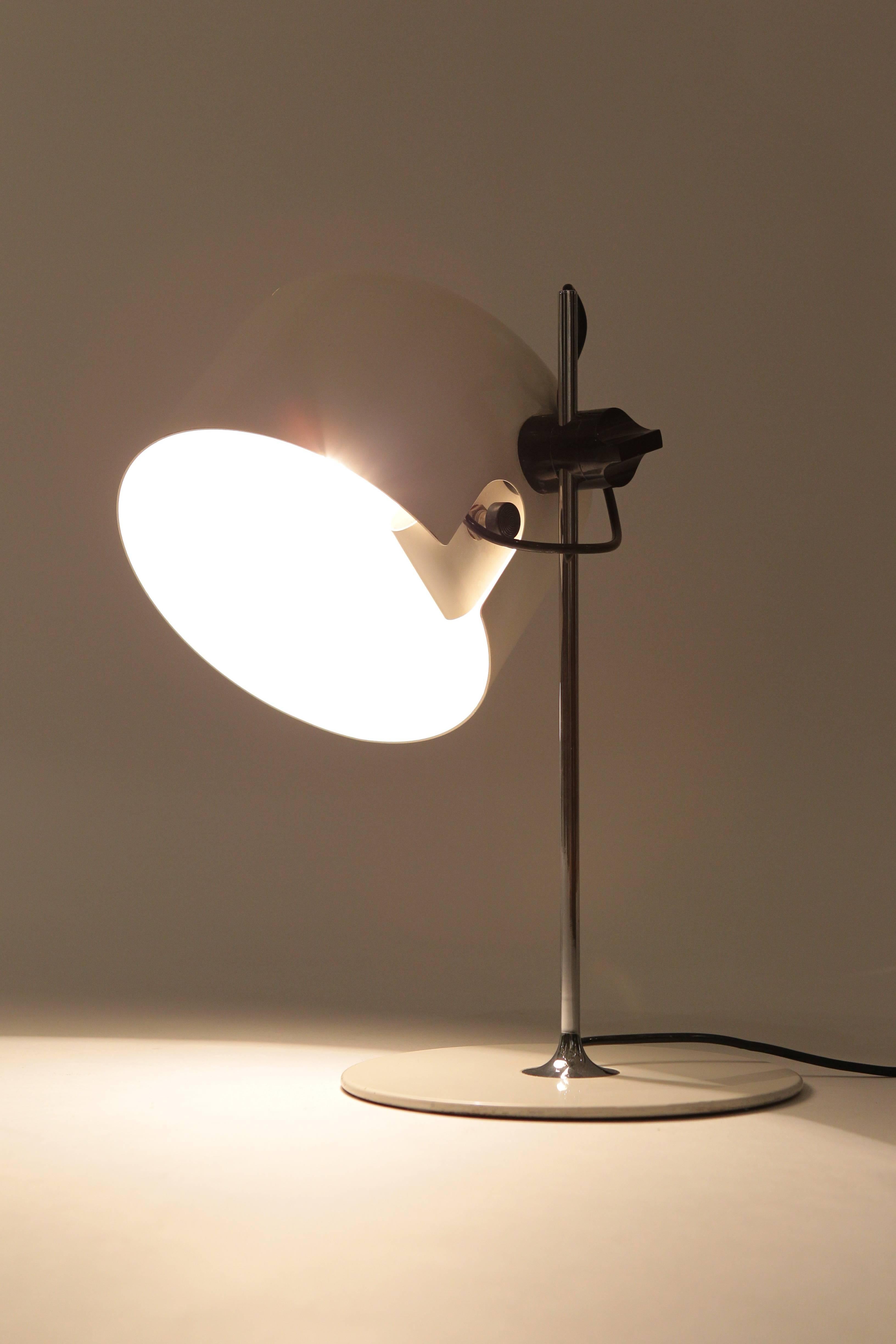 Joe Colombo “Coupe” Table Lamp O-Luce, 1960s For Sale 5