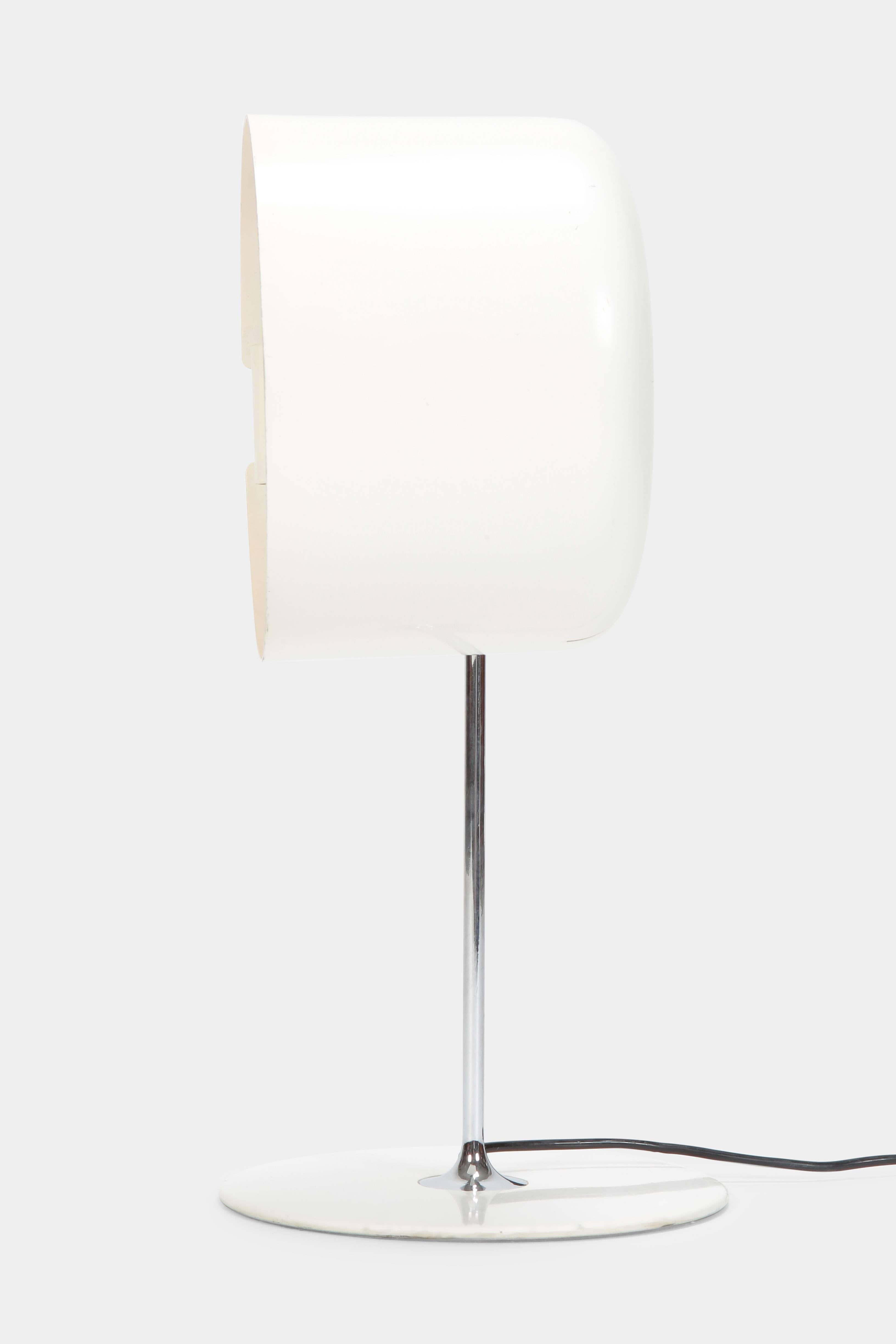Mid-20th Century Joe Colombo “Coupe” Table Lamp O-Luce, 1960s For Sale