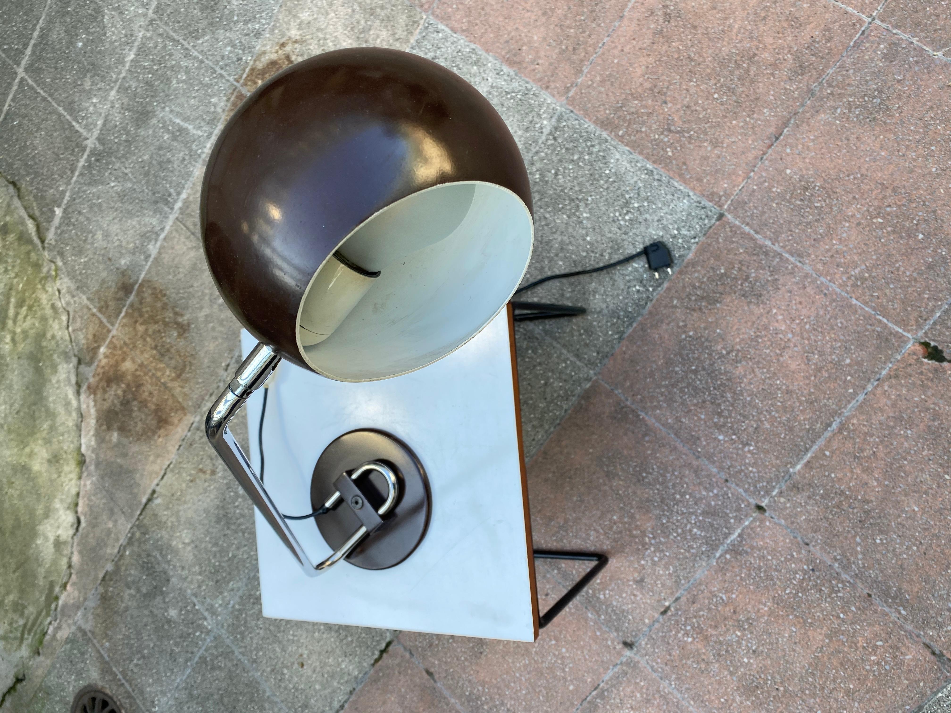 Joe Colombo, Desk Lampe, 1974 In Fair Condition In Saint Ouen, FR